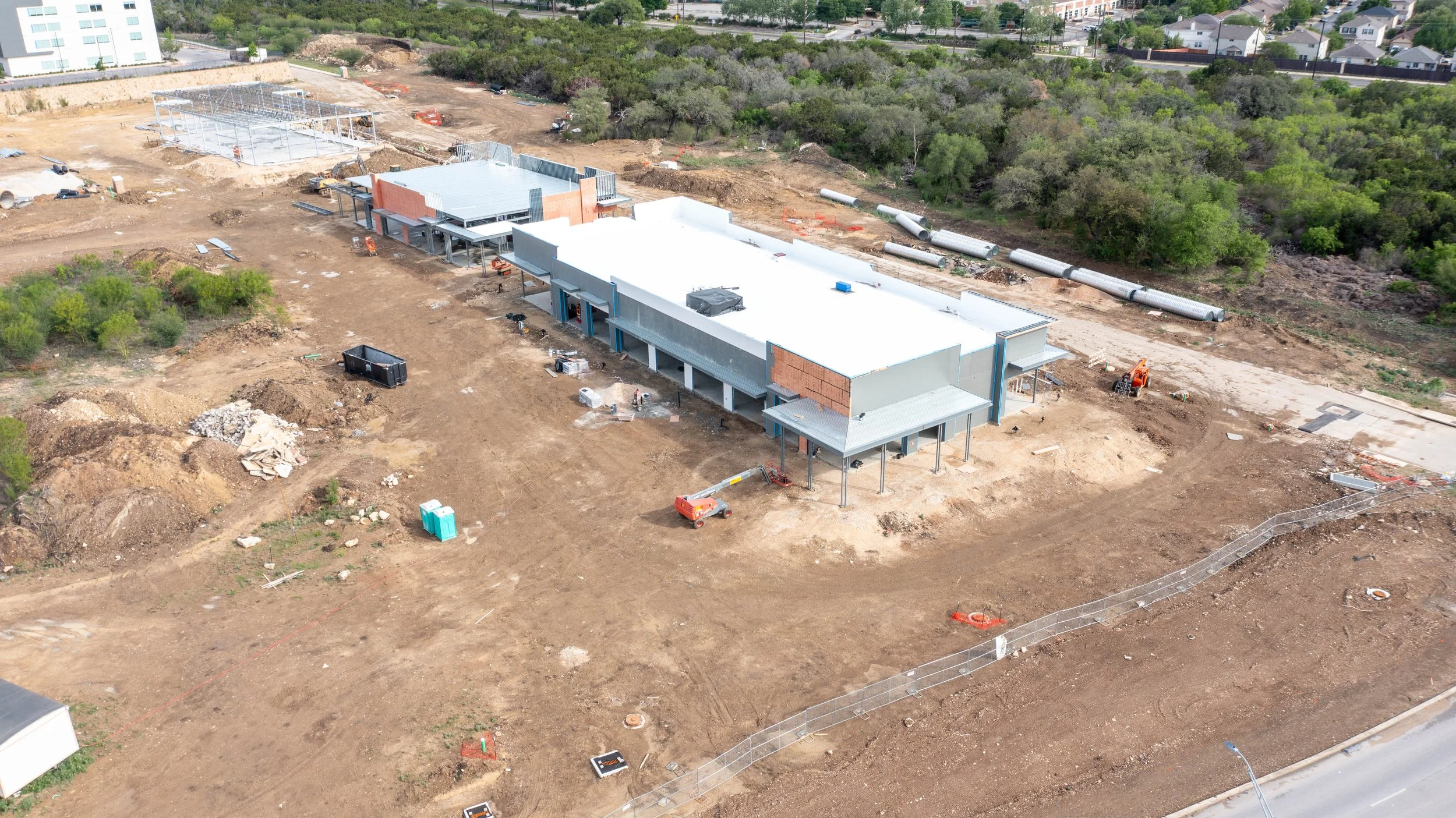 Construction as of April, 2026