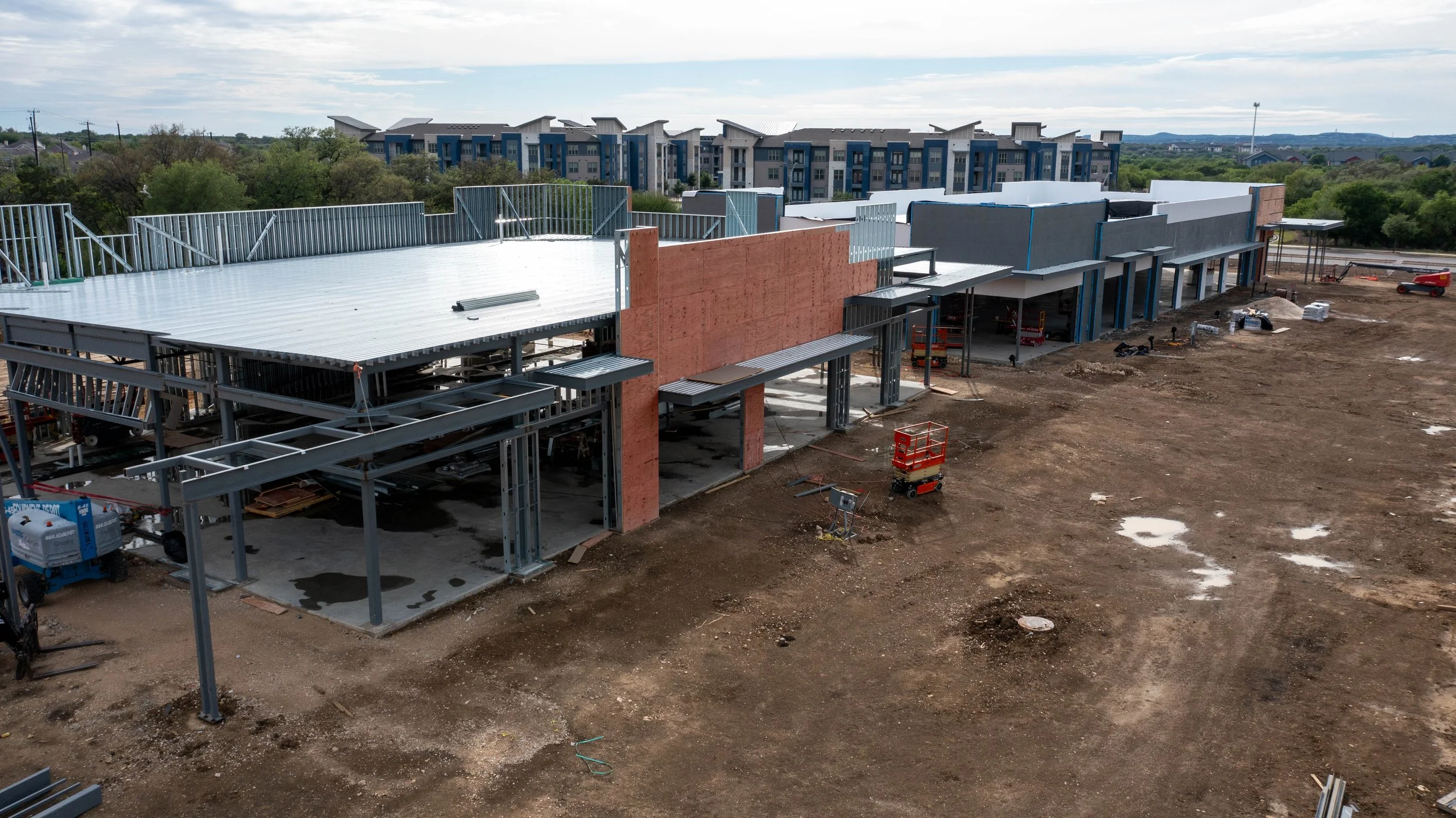 Construction as of April, 2026