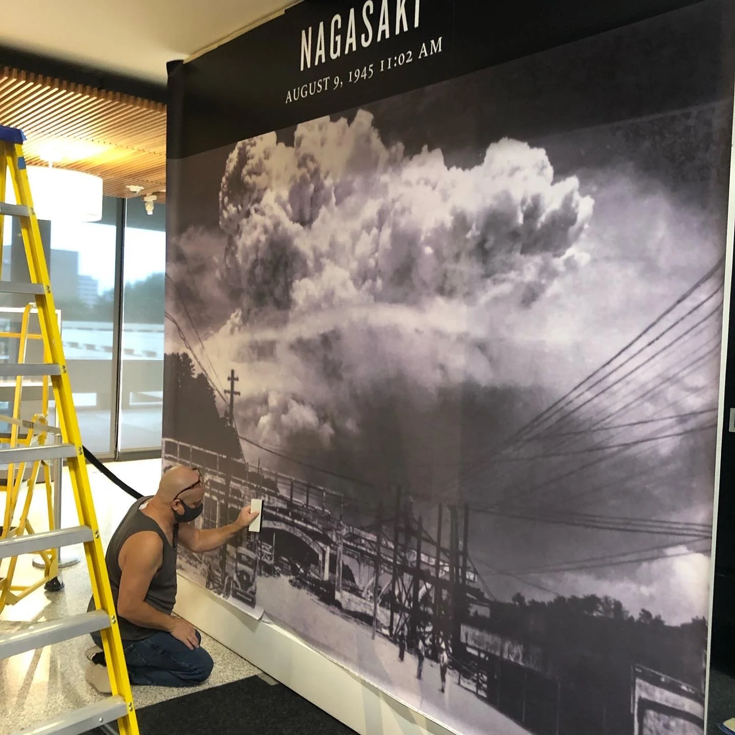 Briscoe Center, Vinyl Graphic Installation