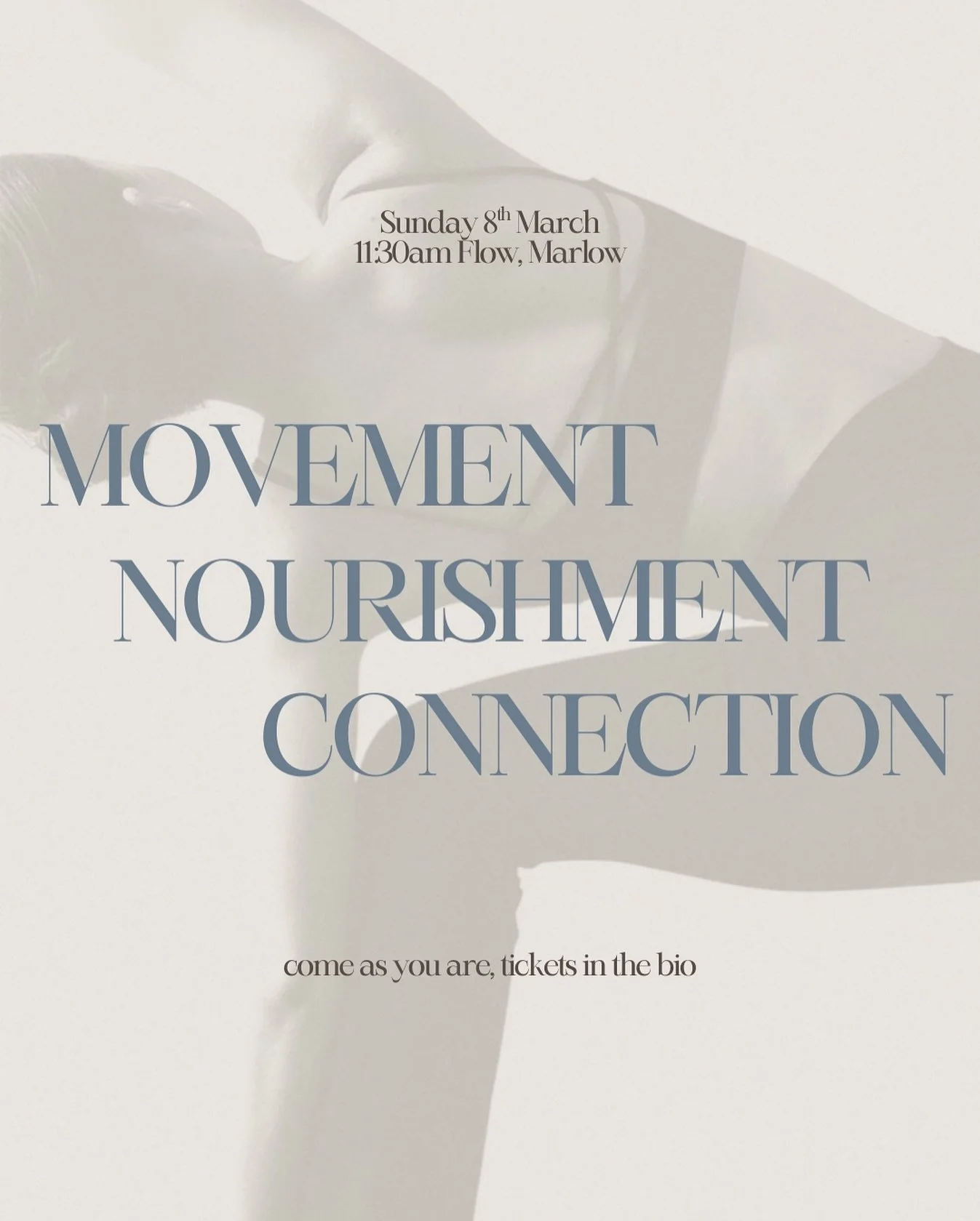 if you&rsquo;ve been looking for a way to make time for yourself then this is for you 🤍 celebrate international women&rsquo;s day with a morning of yoga, nutritional guidance, a gorgeous brunch and even better company - tickets live in the bio (dm f