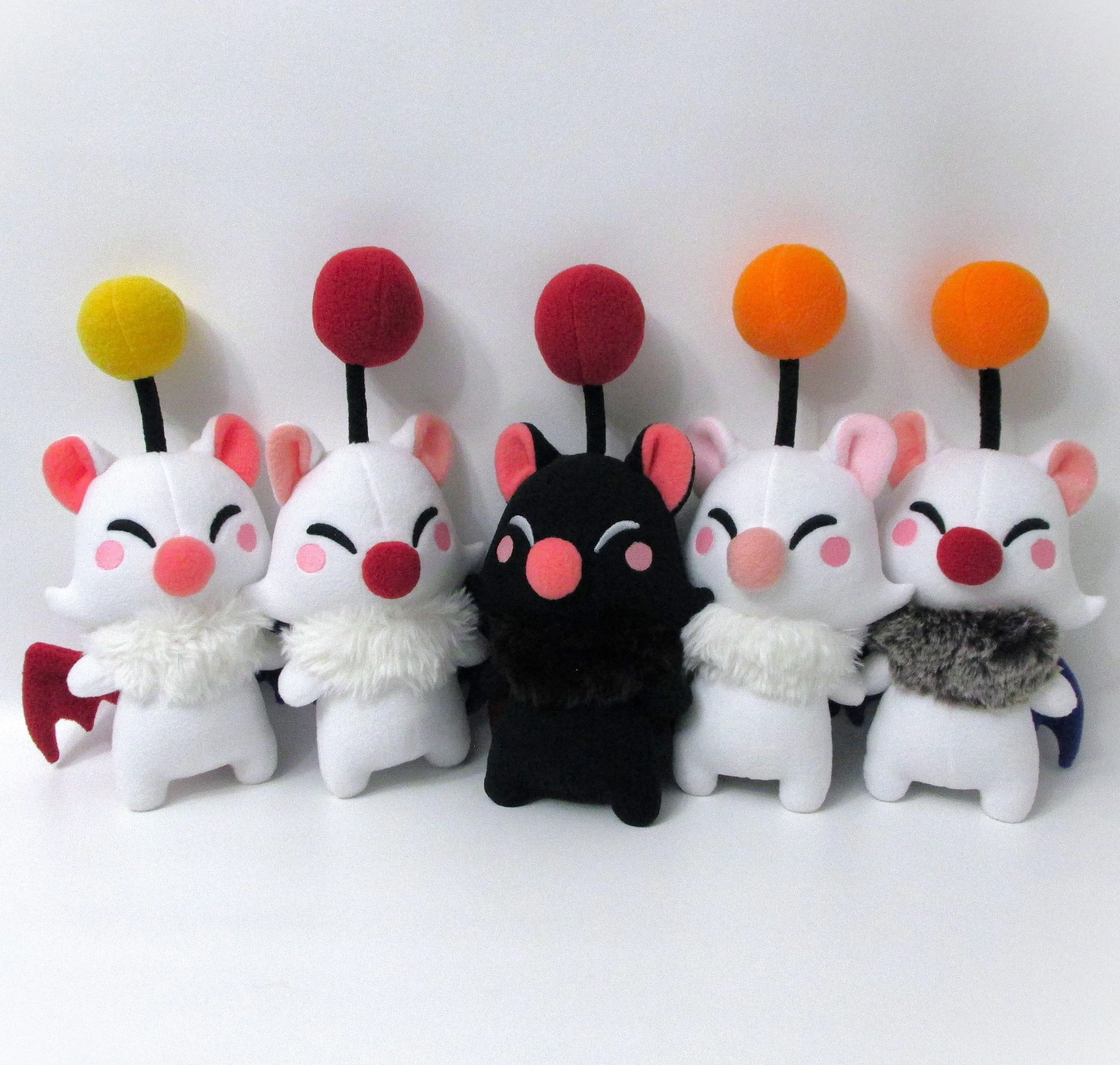 Moogles round 2, all from different Final Fantasy games