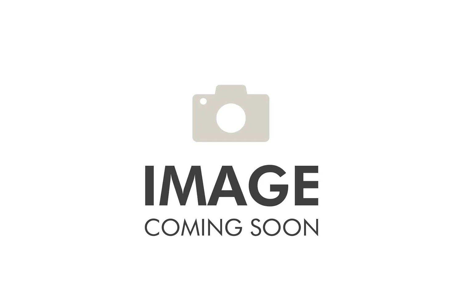 Placeholder image with a camera icon and text saying 'Image Coming Soon'.