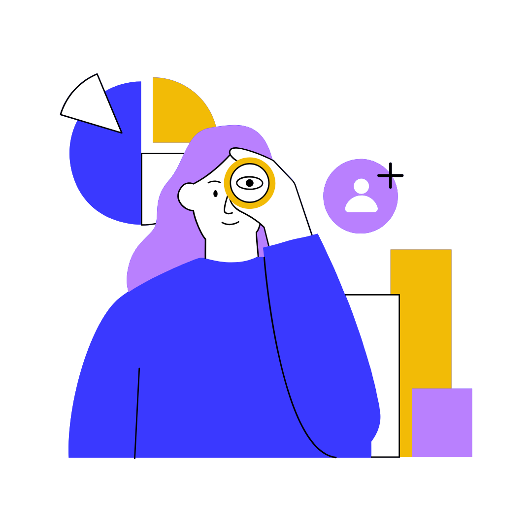 Ilustración de una trabajadora