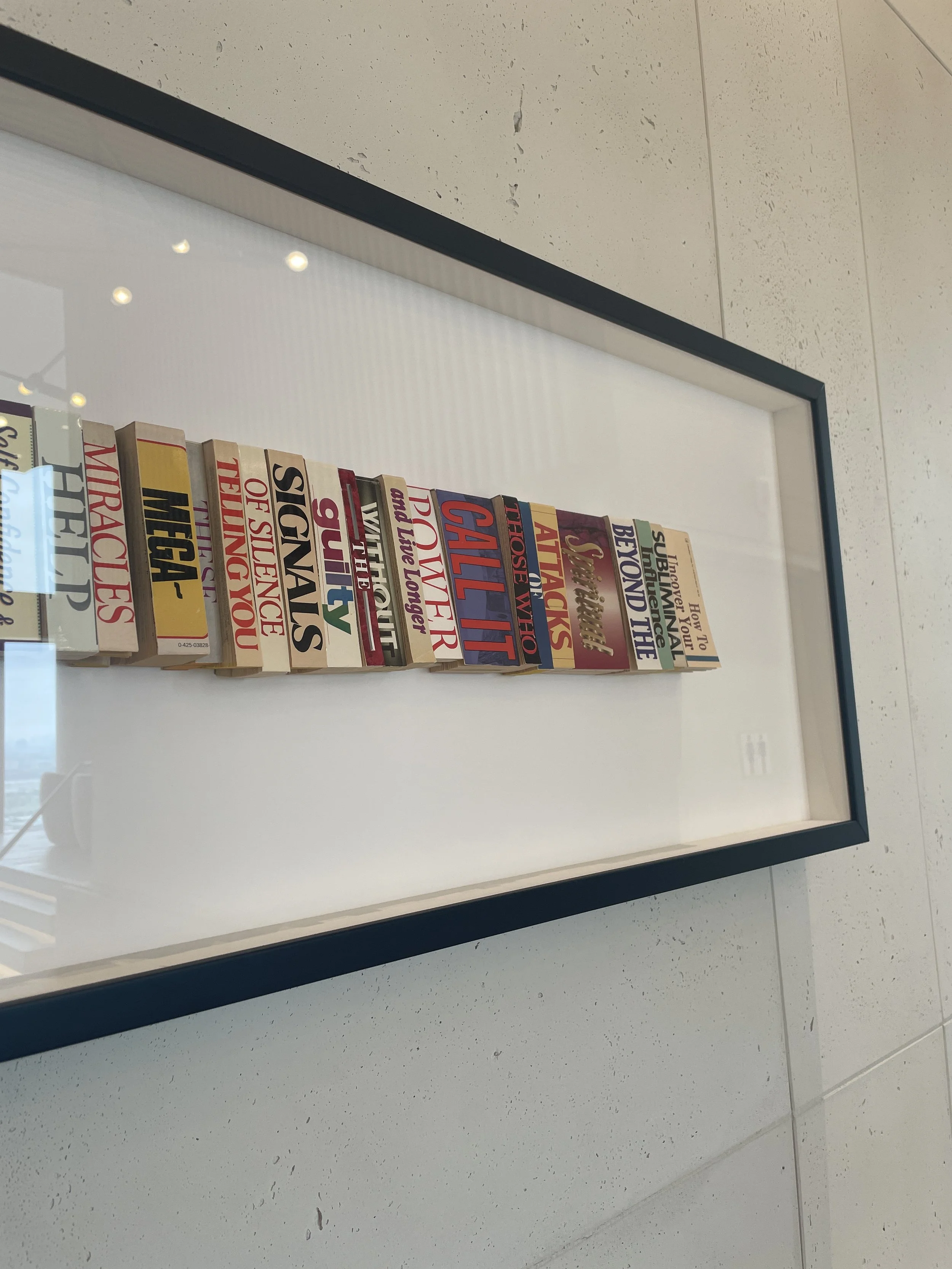 Artwork framing installation