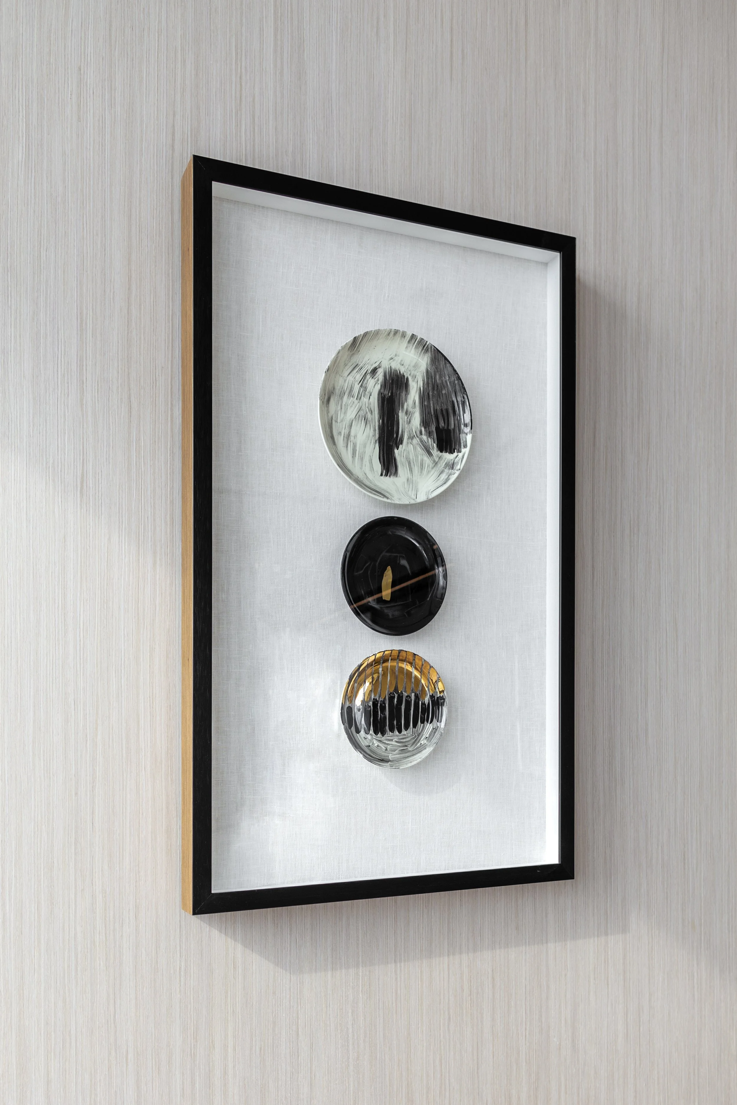 Curated local artists artwork multi residential project