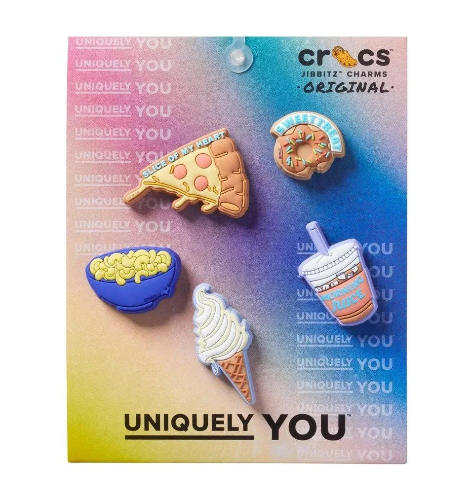 Crocs Funny Foods 5-Pack Jibbitz™