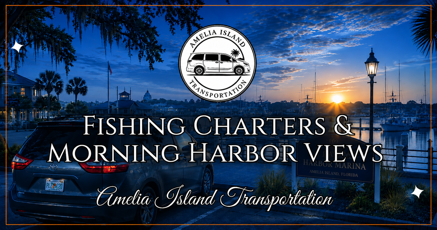 Fishing Charters &amp; Morning Harbor Views