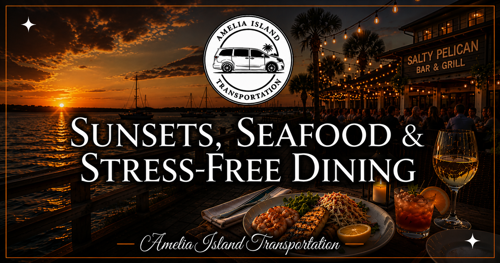 Sunsets, Seafood, and Stress-Free Dining