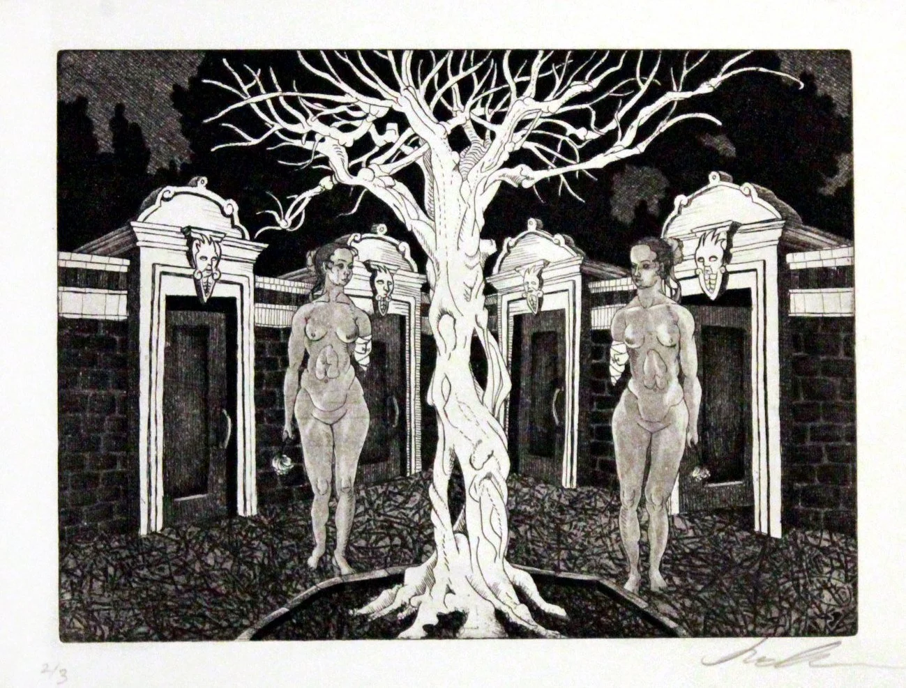 Anne's Maze - Intaglio Print