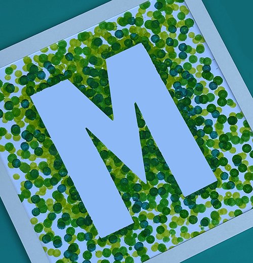 Confetti Dot Monogram