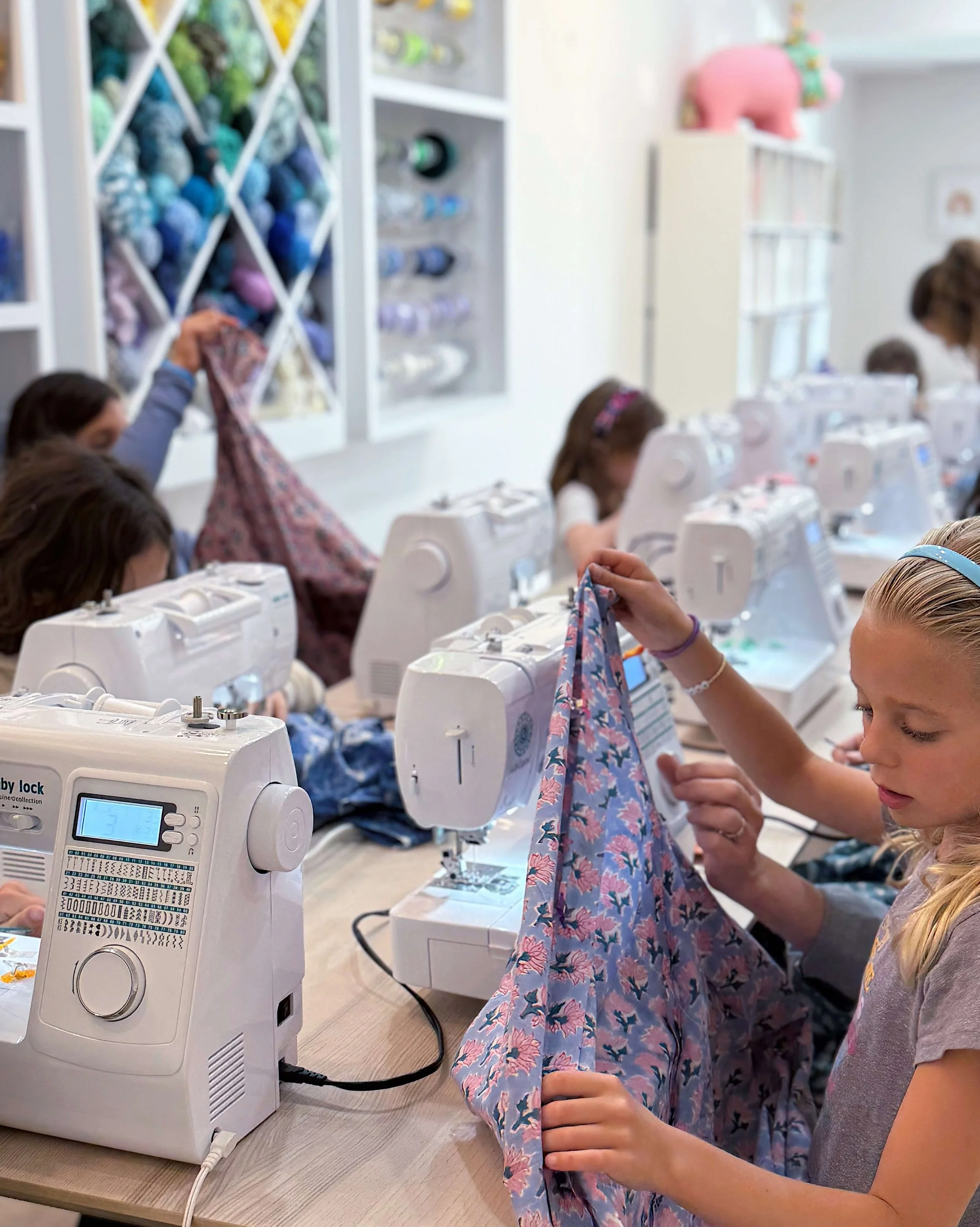 CT sewing classes for kids