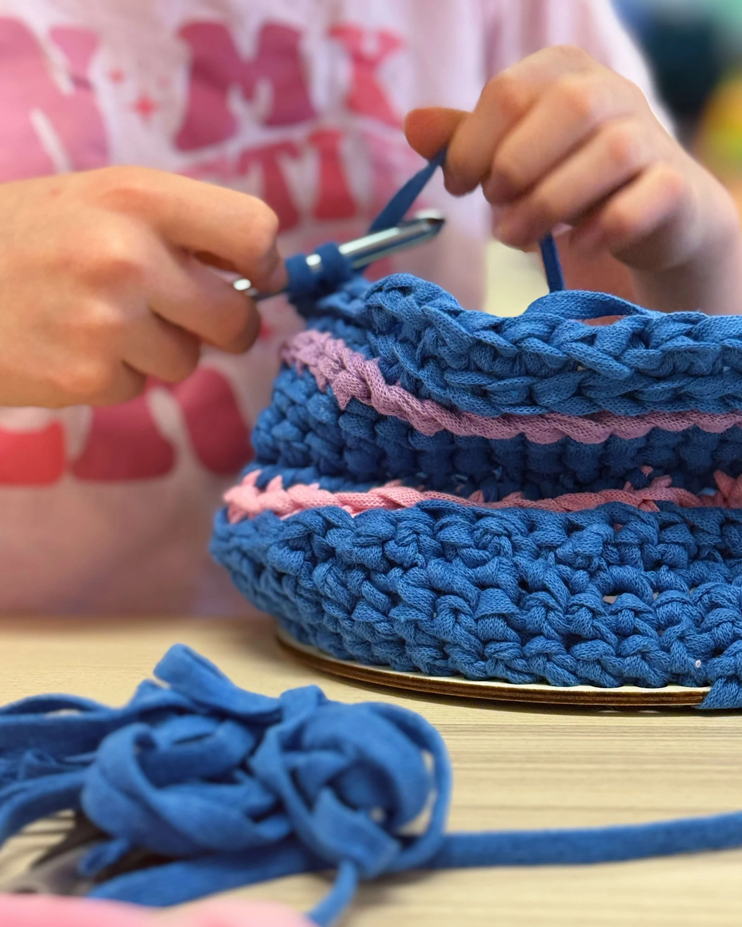 Kid crochet classes