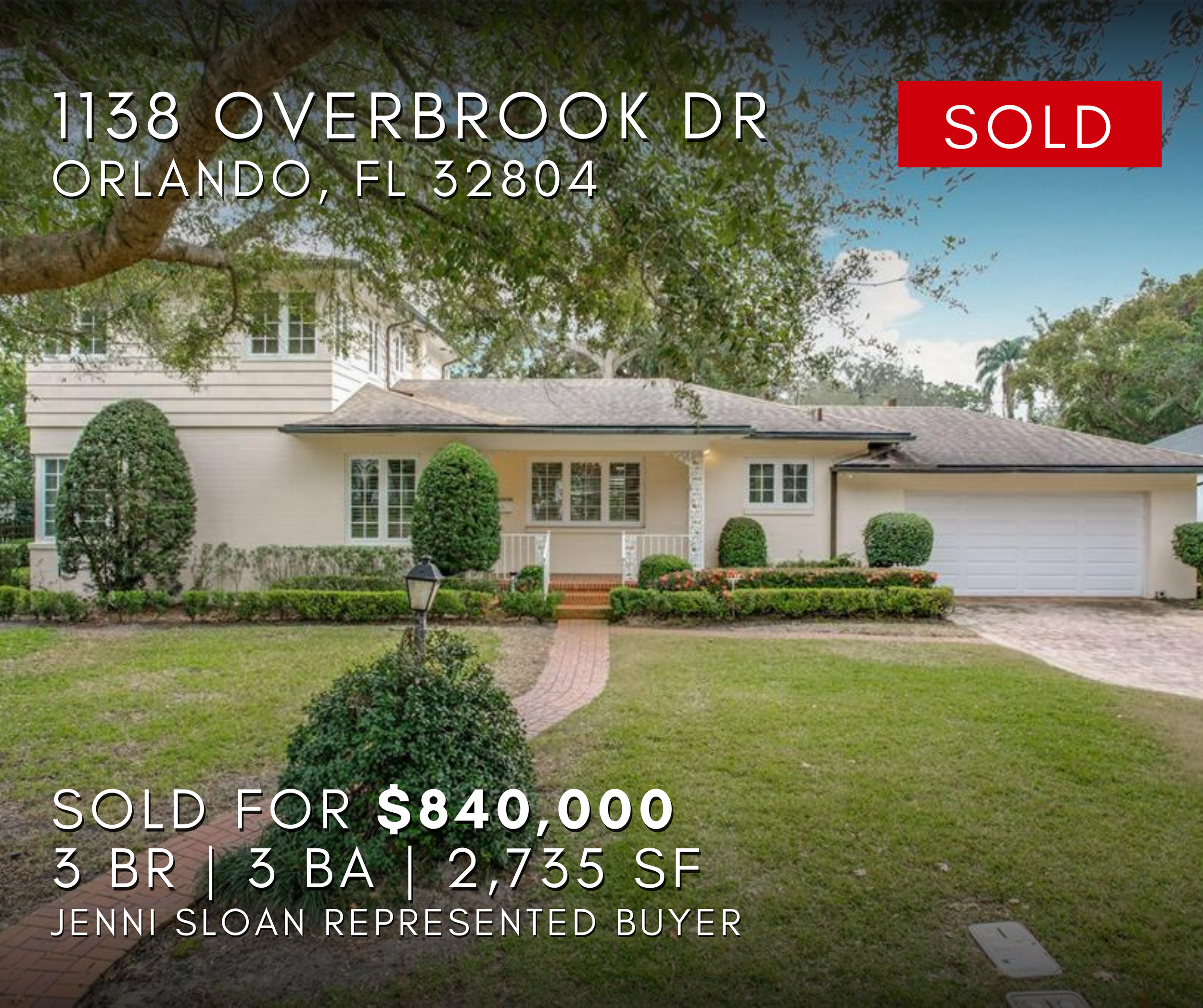1138 Overbrook Drive, Orlando, Florida 32804
