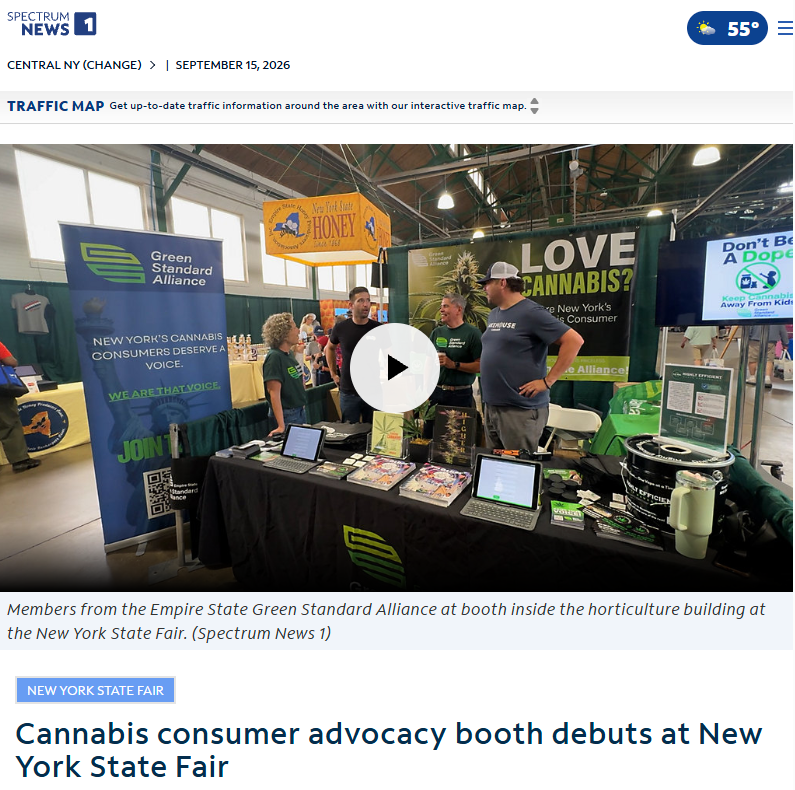 Cannabis consumer advocacy booth debuts at New York State Fair