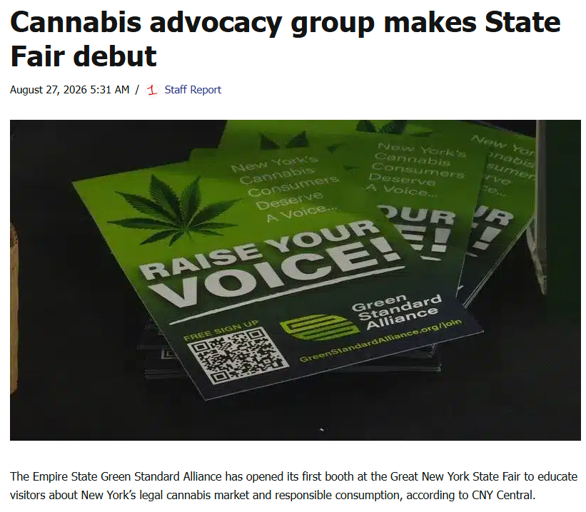 Cannabis advocacy group makes State Fair debut 