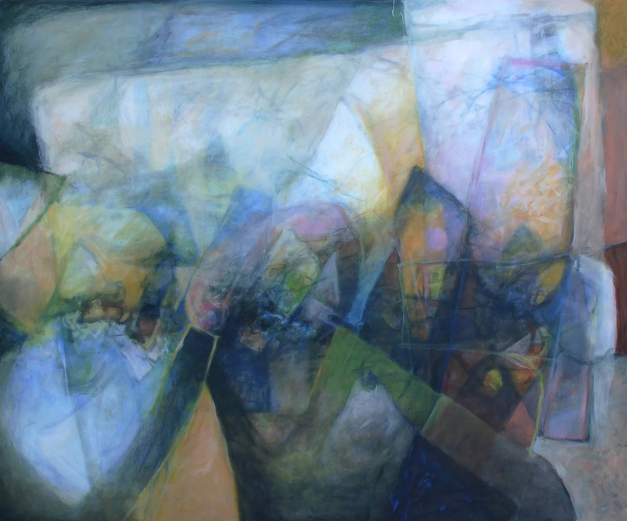 Trillium 22 (acrylic on canvas 46x56)
