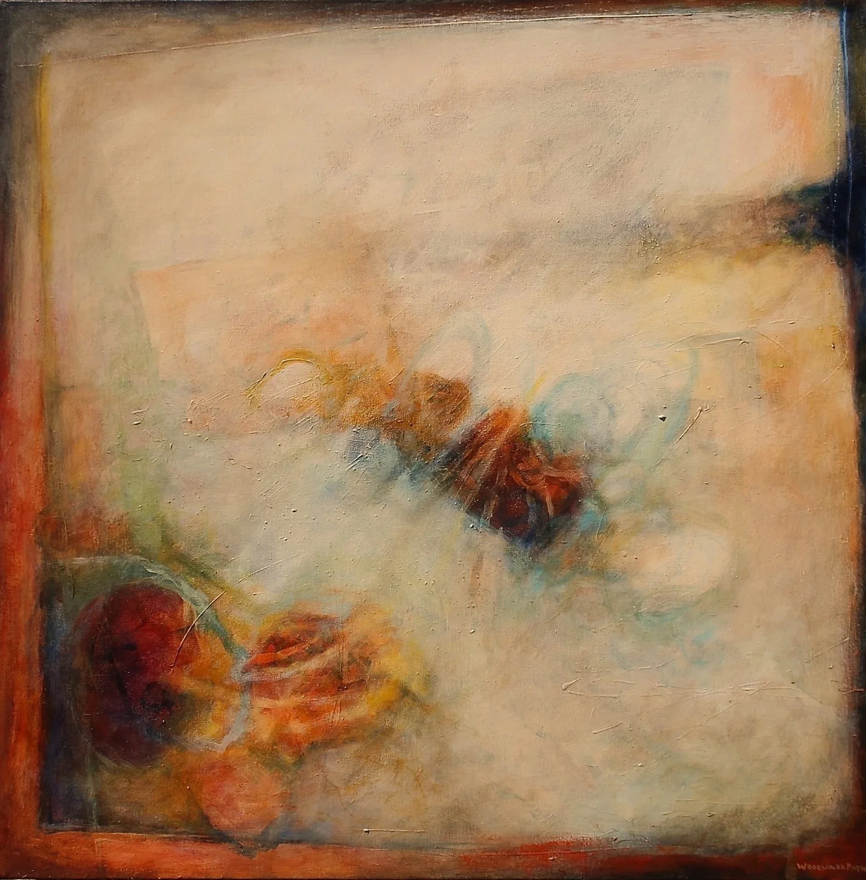 Trillium V (acrylic on canvas 36x36)