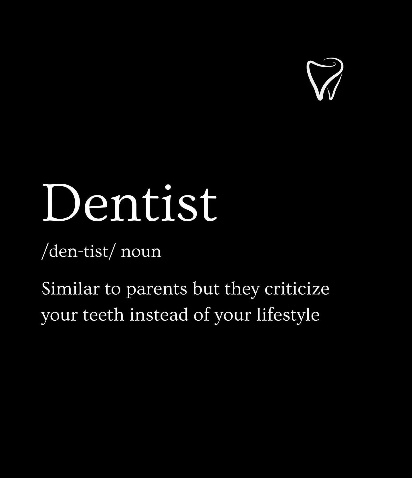 When your dentist gives you &lsquo;parent vibes&rsquo; but swaps life advice for floss reminders. 😅 #avicennadental #125thstreet