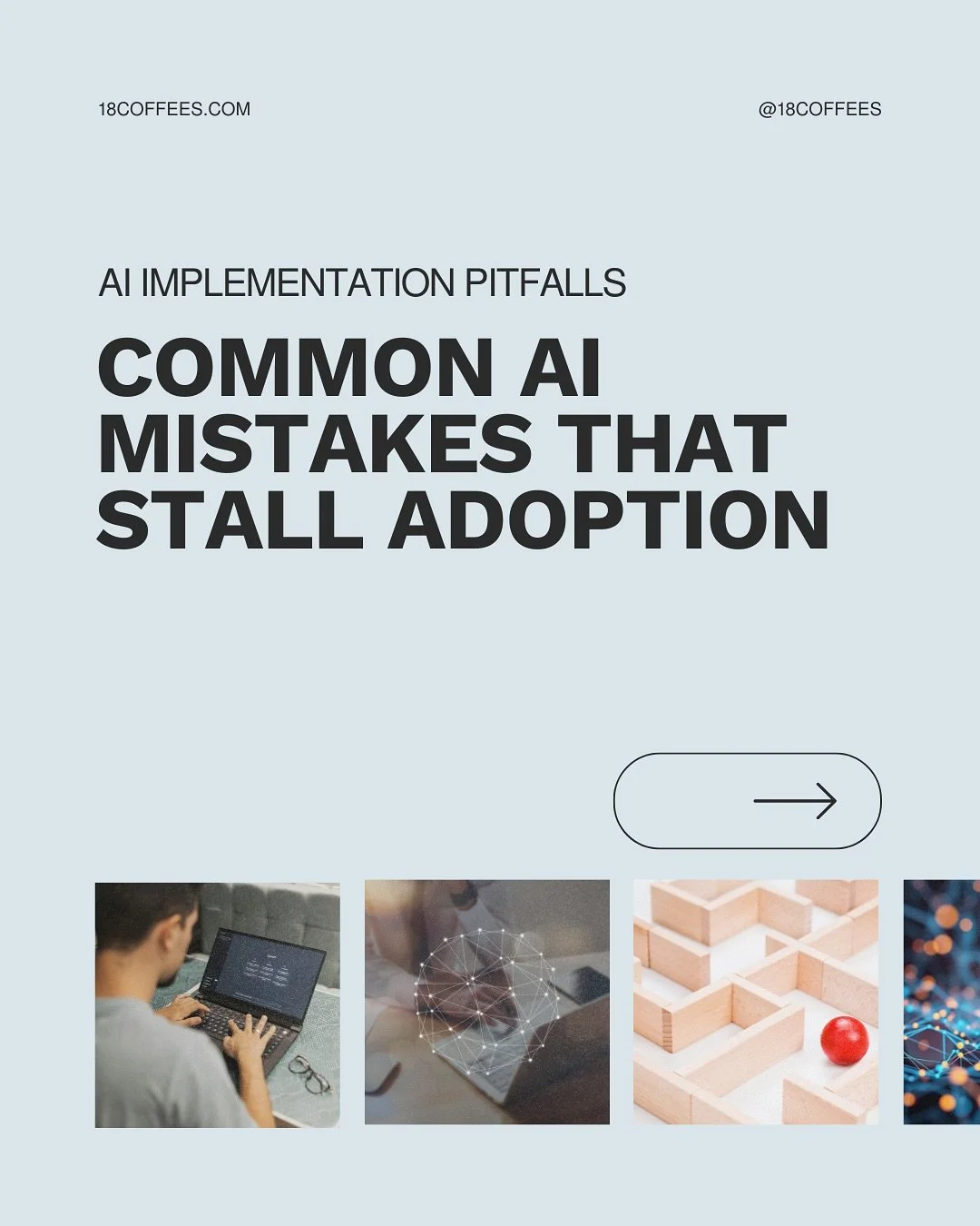 95% of AI pilots fail. Not because the technology doesn&rsquo;t work, but because companies often treat AI implementation like an IT project. The fix: involve the people who&rsquo;ll actually use it by engaging business leaders and building in change