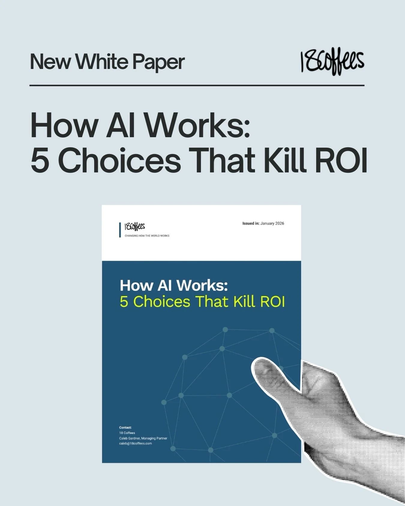 New AI White Paper: Why 95% of enterprise AI pilots fail to deliver meaningful ROI&mdash;and what future-ready organizations are doing differently.

We break down the five early choices that quietly derail AI investments and offer a practical roadmap
