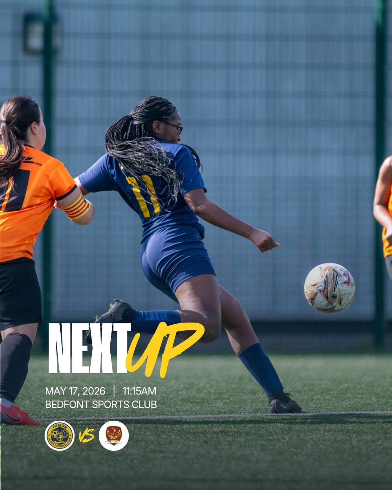 ONE. MORE. GAME.

We&rsquo;d love your support on the sidelines this weekend for the Sue Sharples Cup Final! 🏆

🆚 Balham
📅 17/05/26
⏰ 11:15 KO
📍 Bedfont Sports Club #1

We hope to see you there!