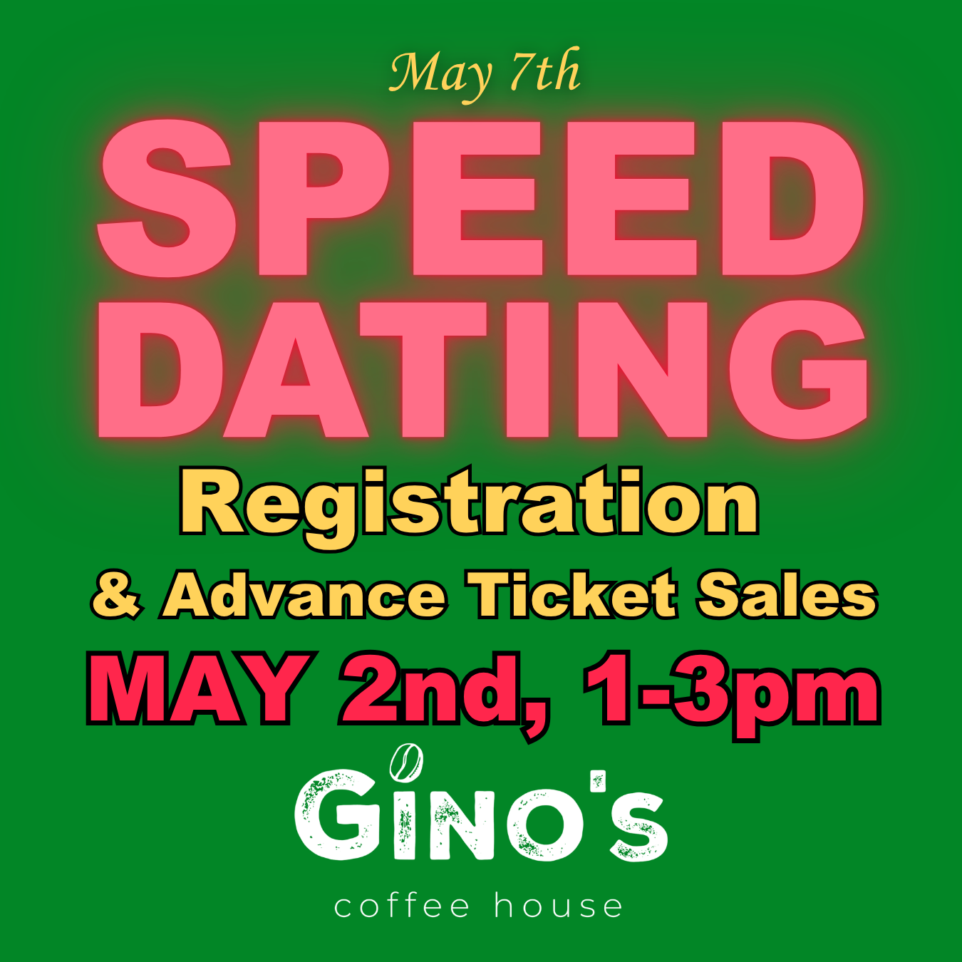 Speed Dating Registration & Ticket Sales