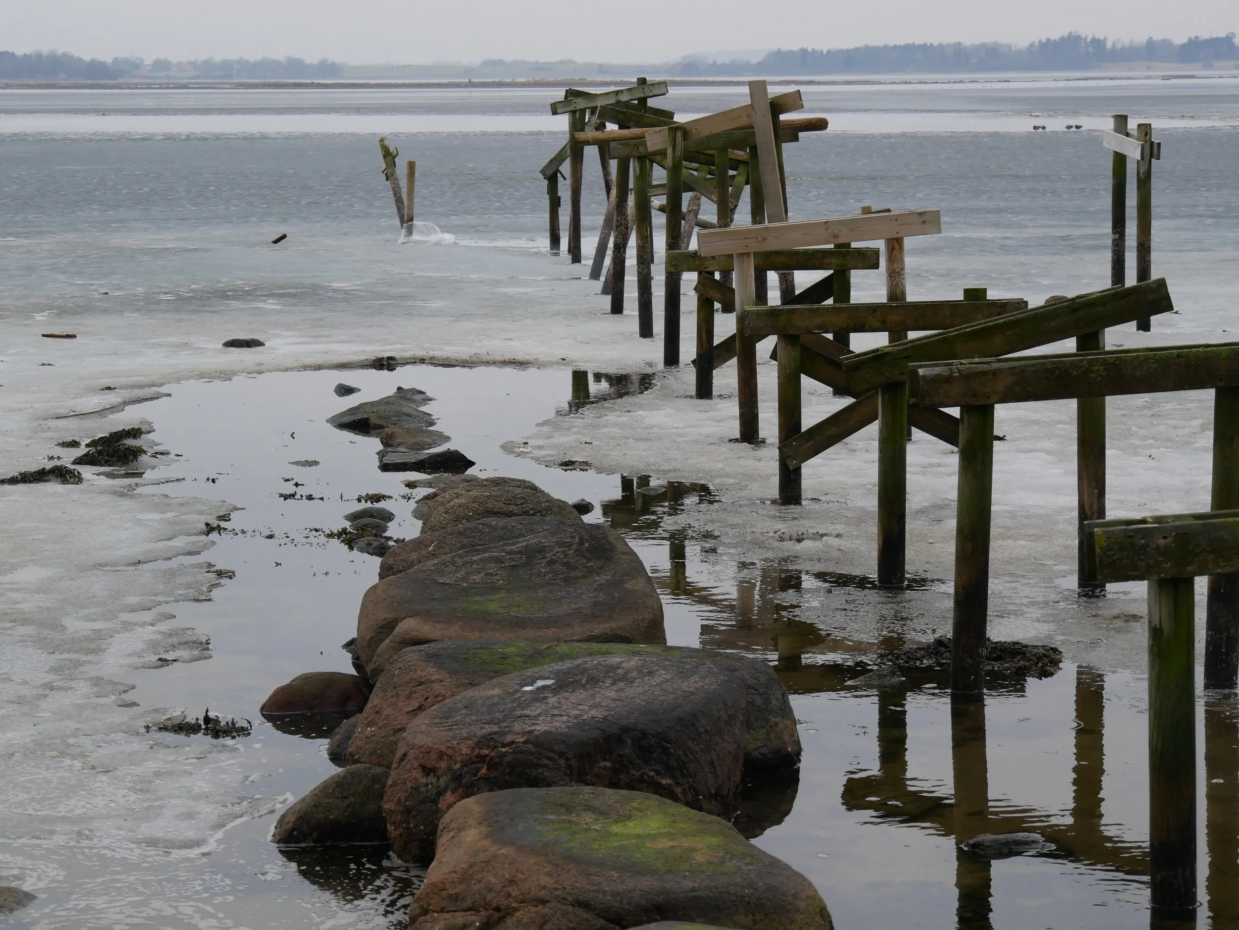 stilts and rocks - 2025 - Digital photograph