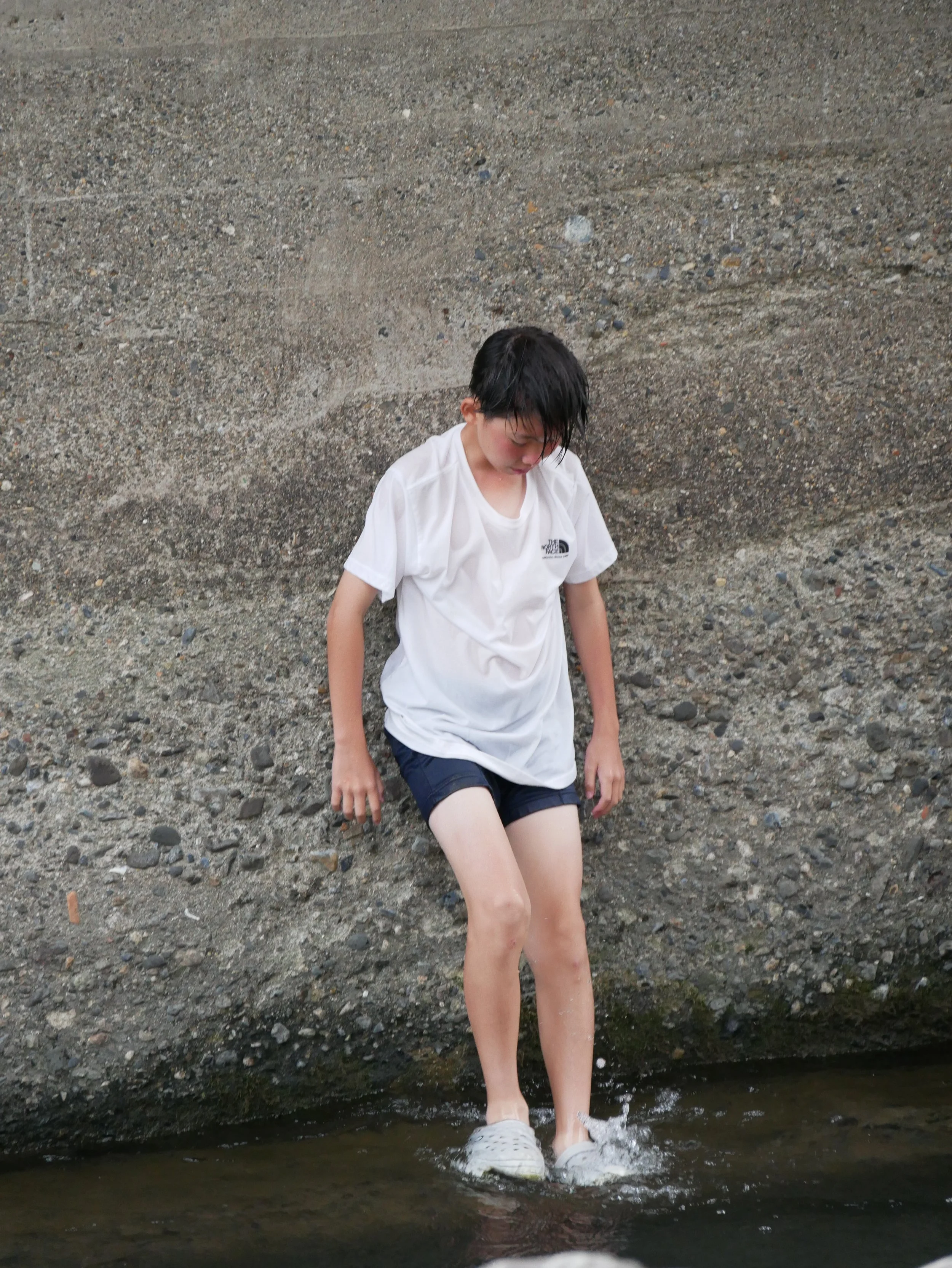 on Kamo riverside - 2026 - Digital photograph