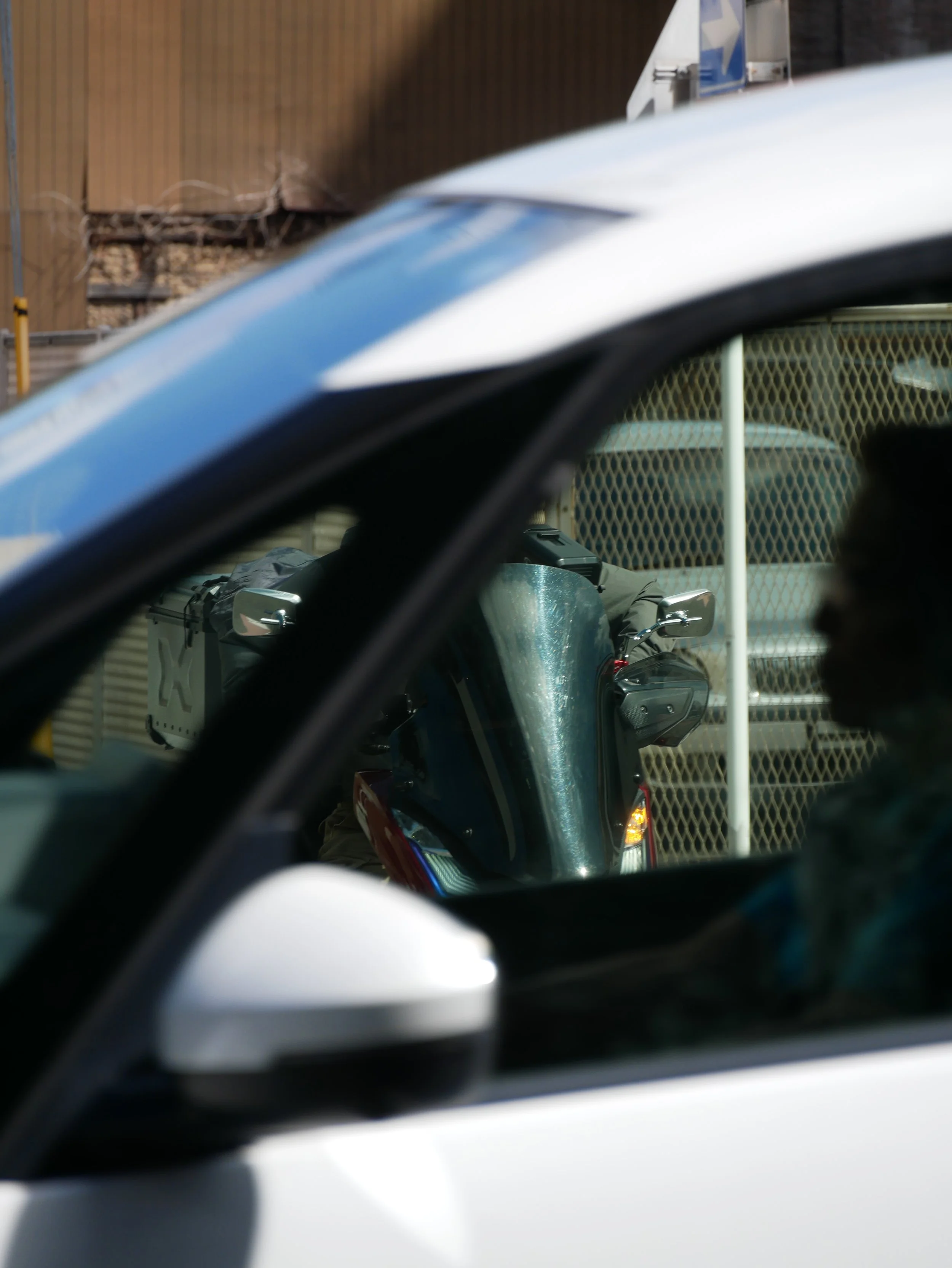 car and motorcycle - 2026 - Digital photograph