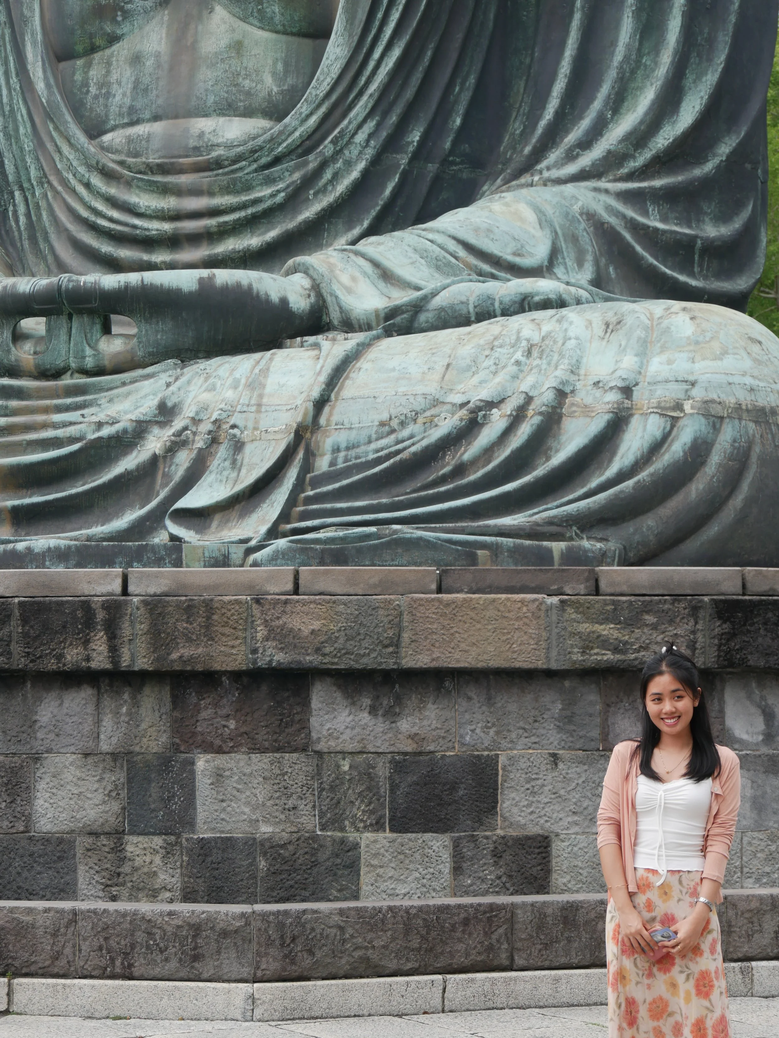 Me and the Great Buddha - 2026 - Digital photograph