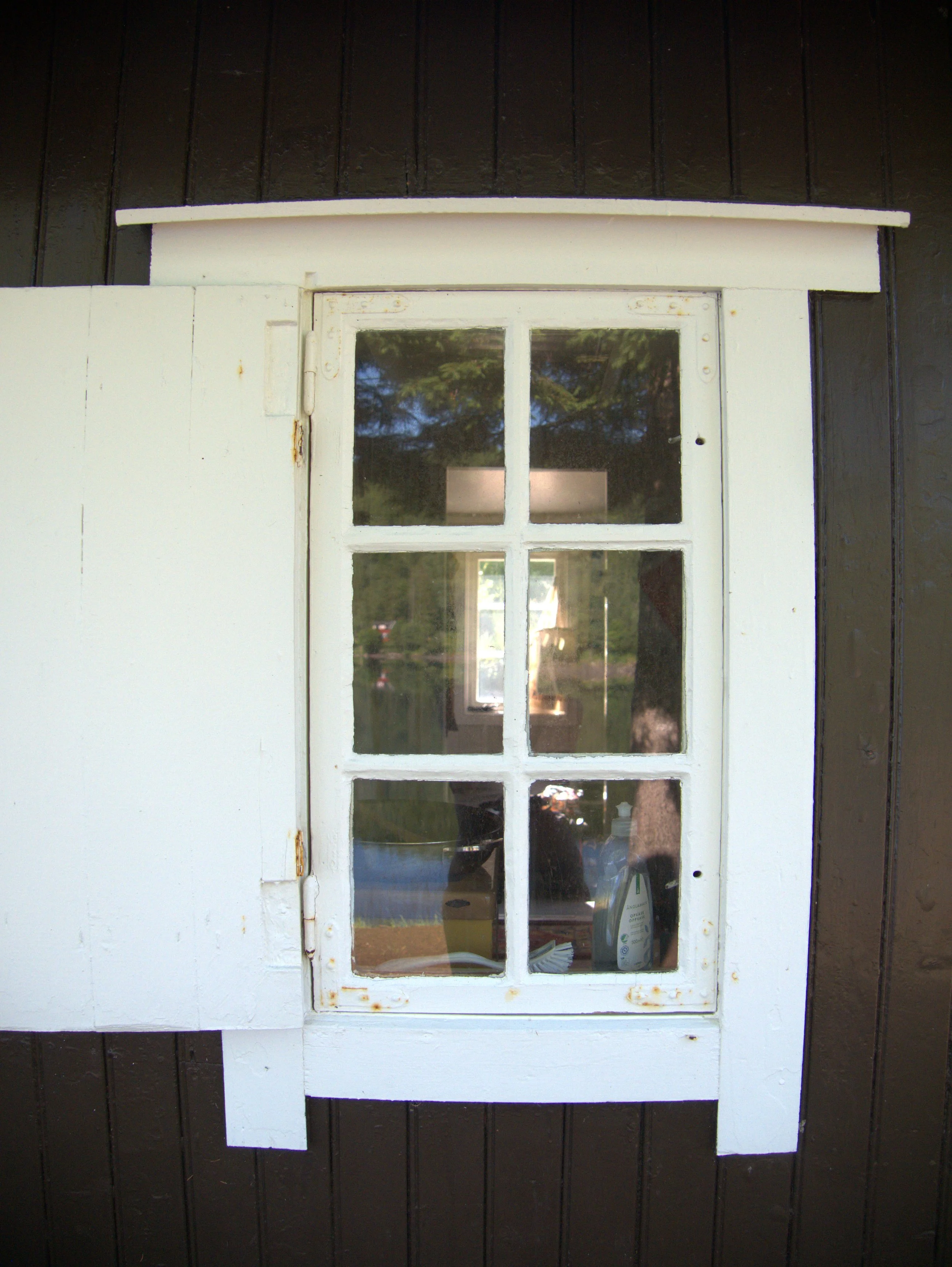 the window facing the lake - 2025 - Digital photograph