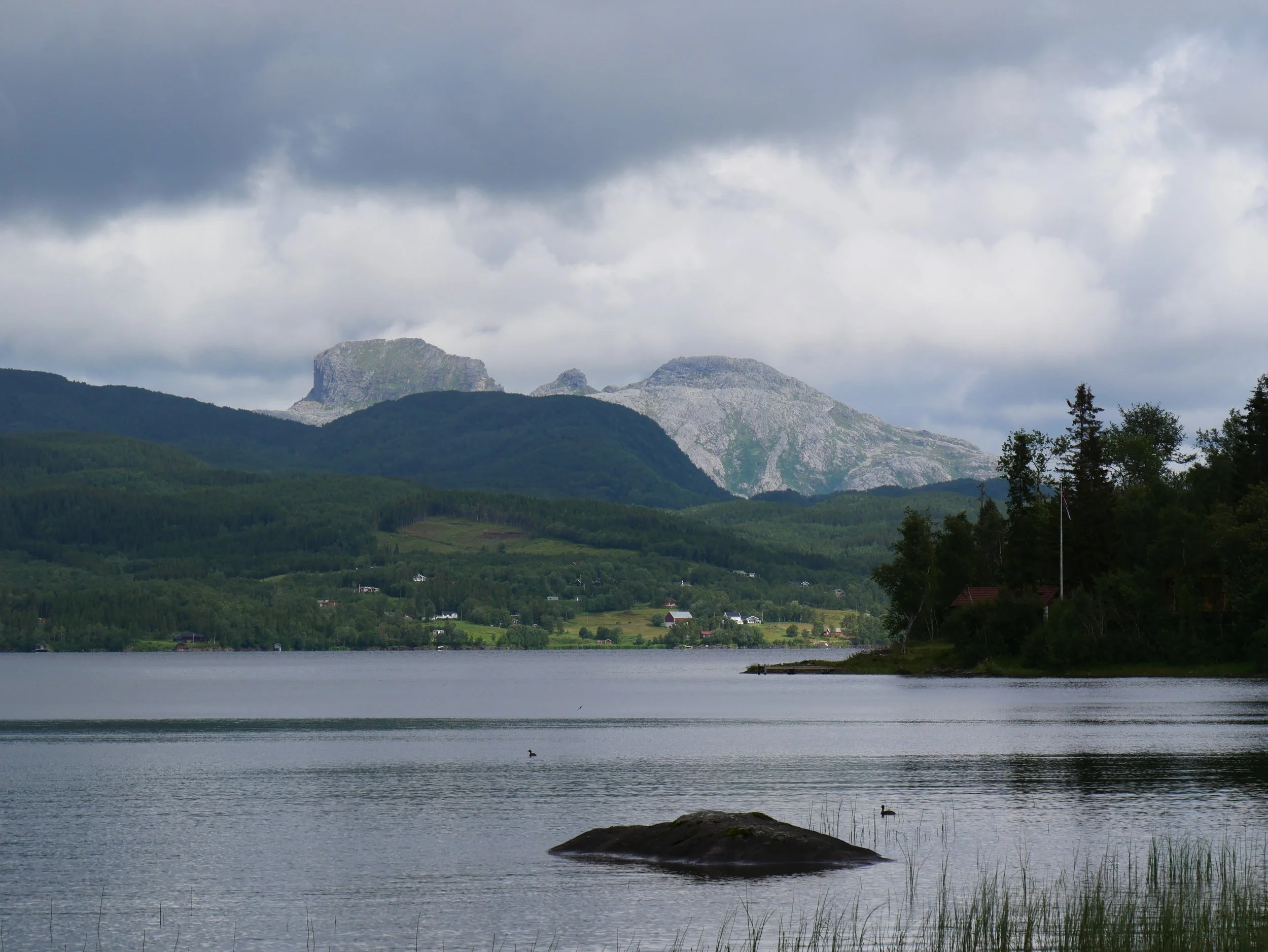 view on the lake from hytta - 2026 - Digital photograph