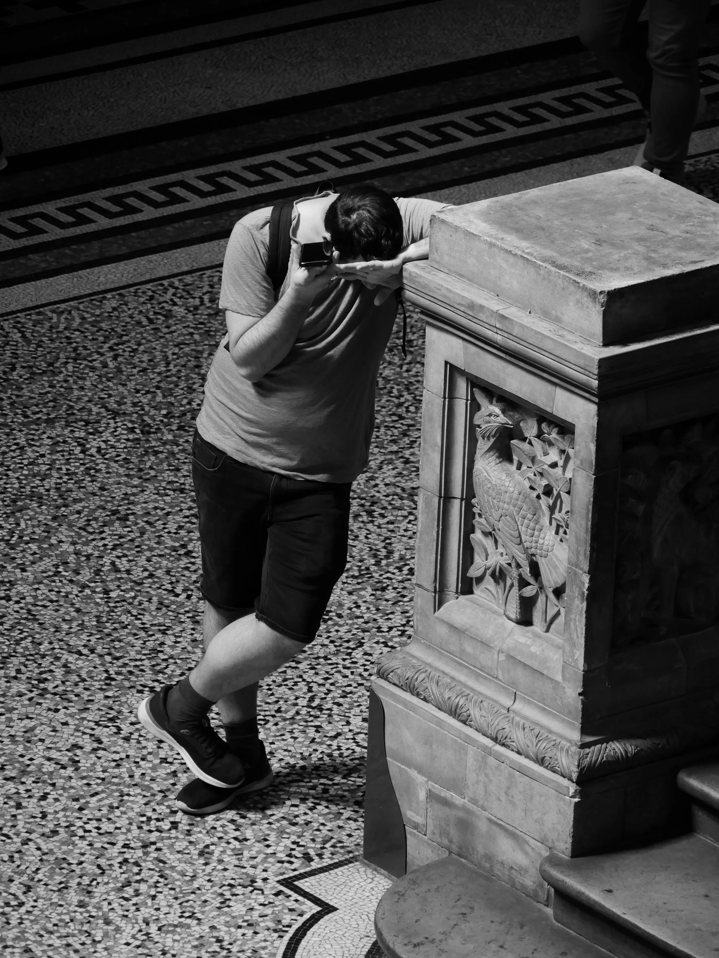 to the stairs - 2026 - Digital photograph