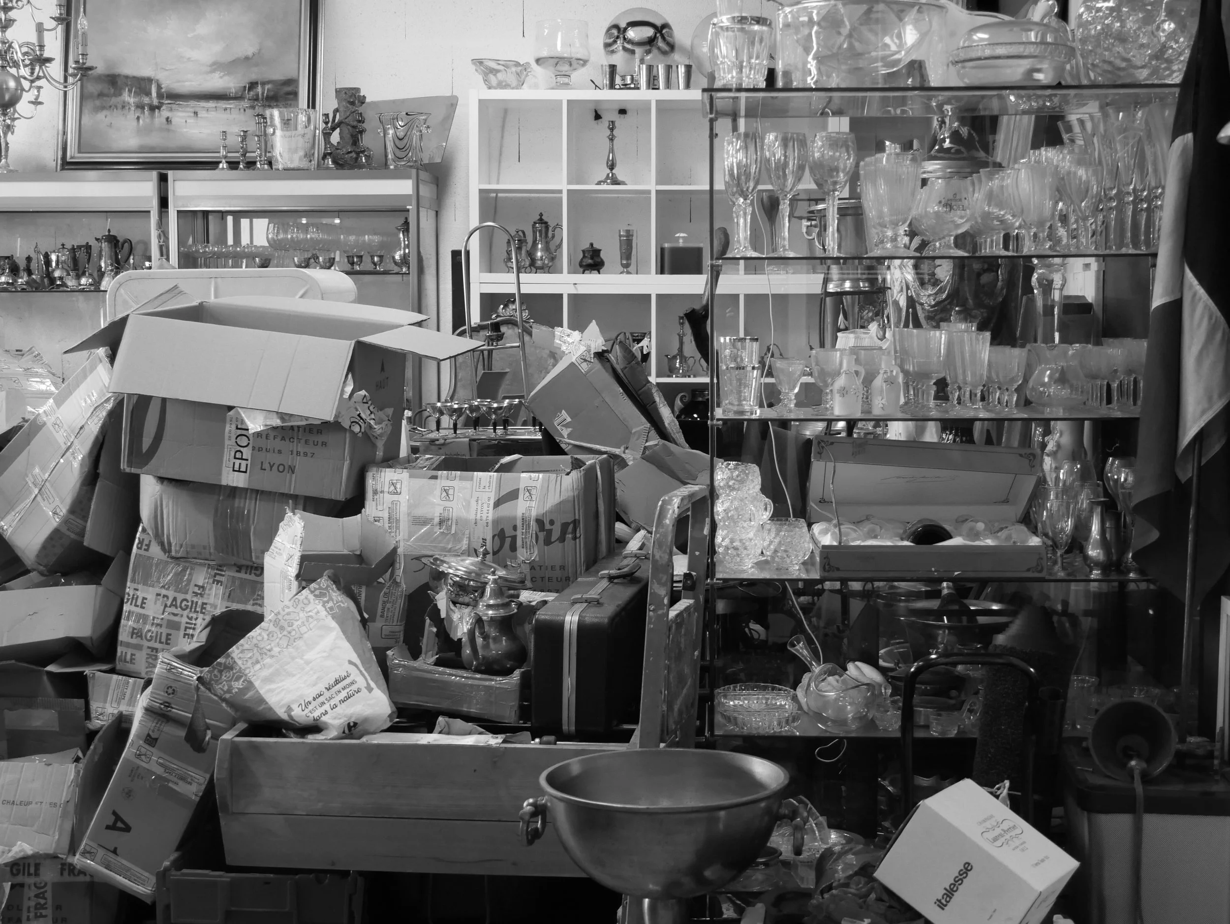 cardboard and glass - 2025 - Digital photograph