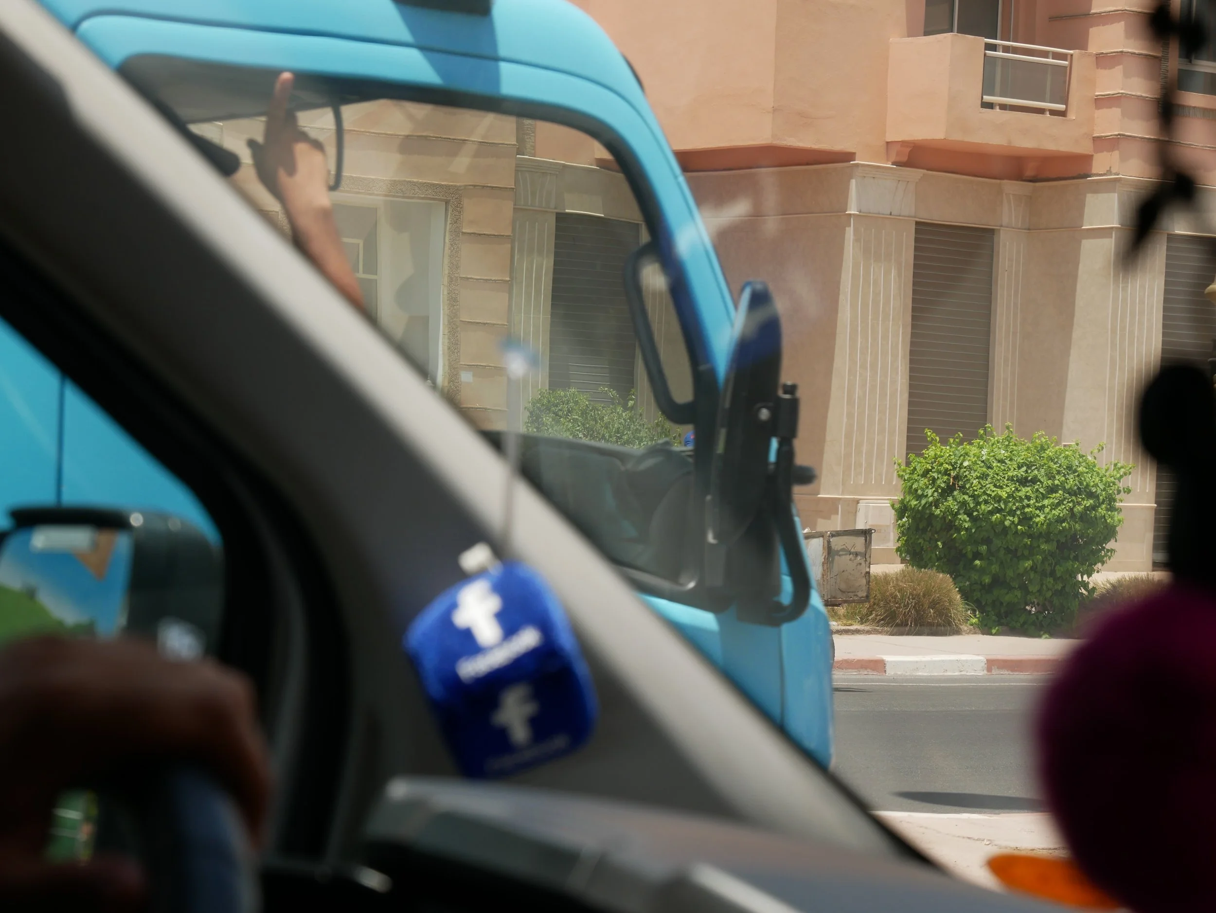 Facebook in town - 2019 - Digital photograph