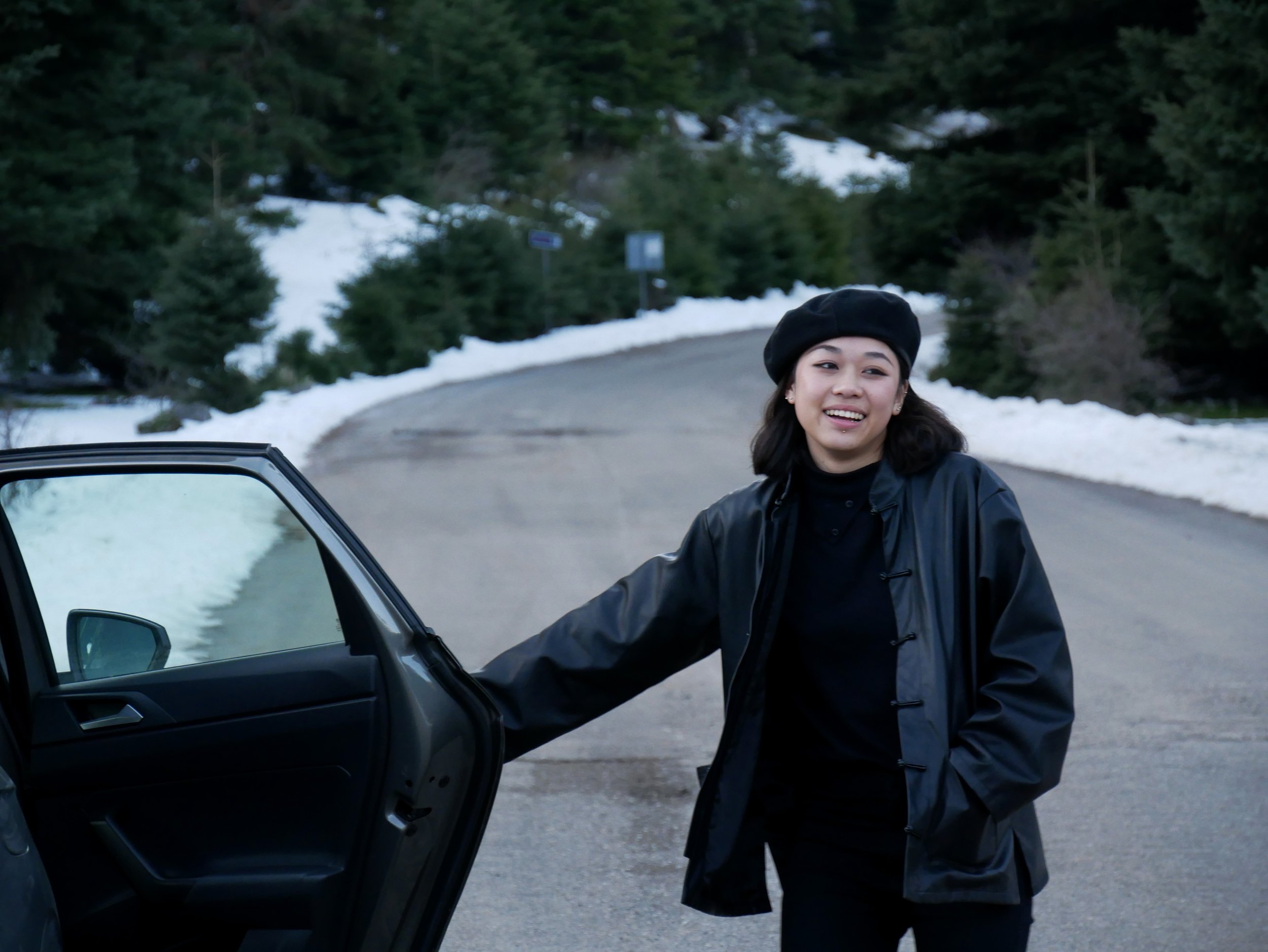 Lova opening the door - 2019 - Digital photograph