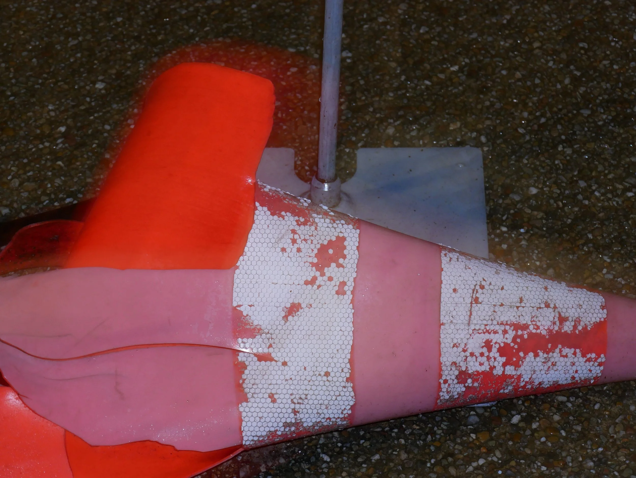 one, smashed, cone - 2026 - Digital photograph