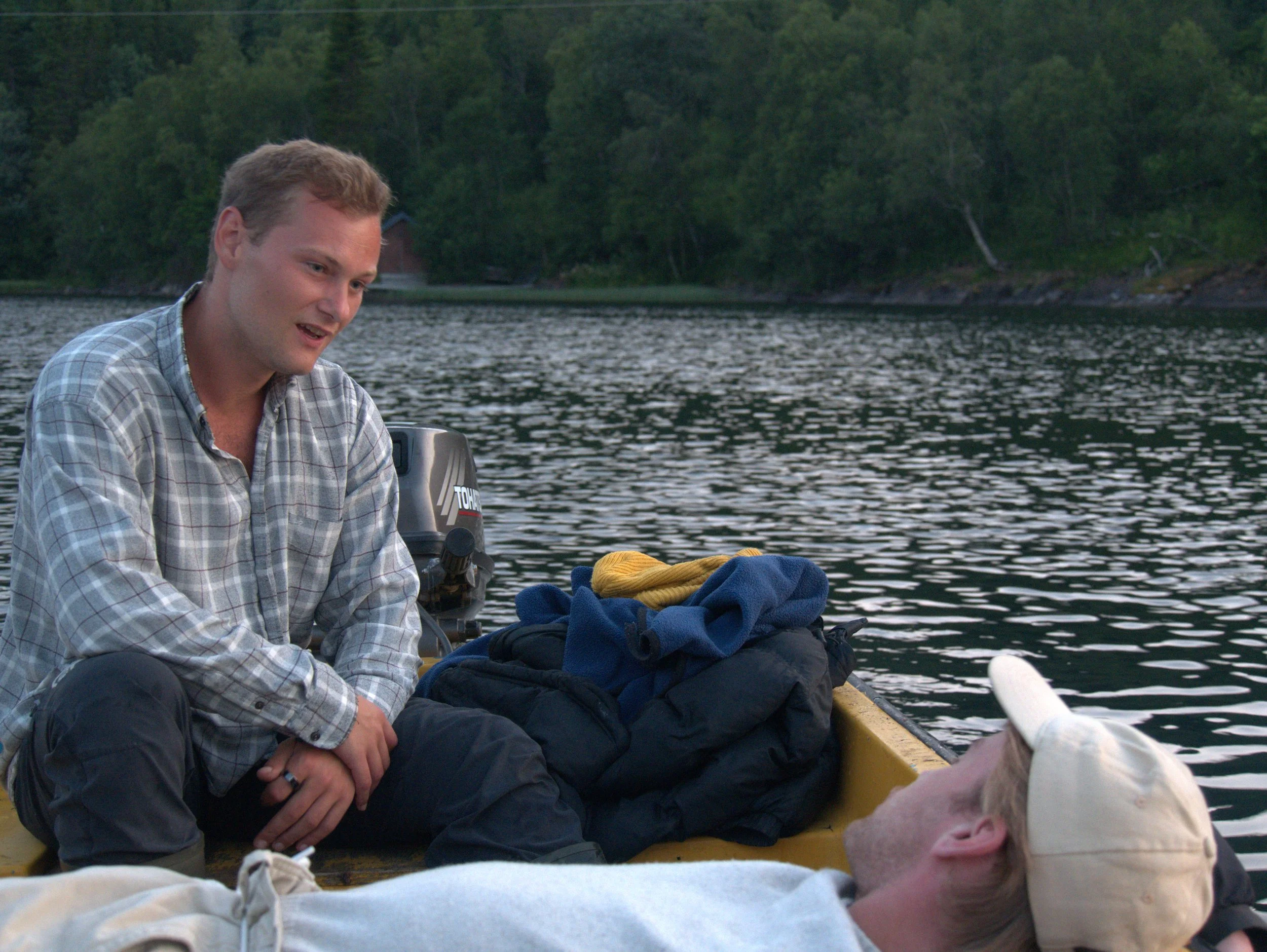 Niklas talking to Martin - 2025 - Digital photograph