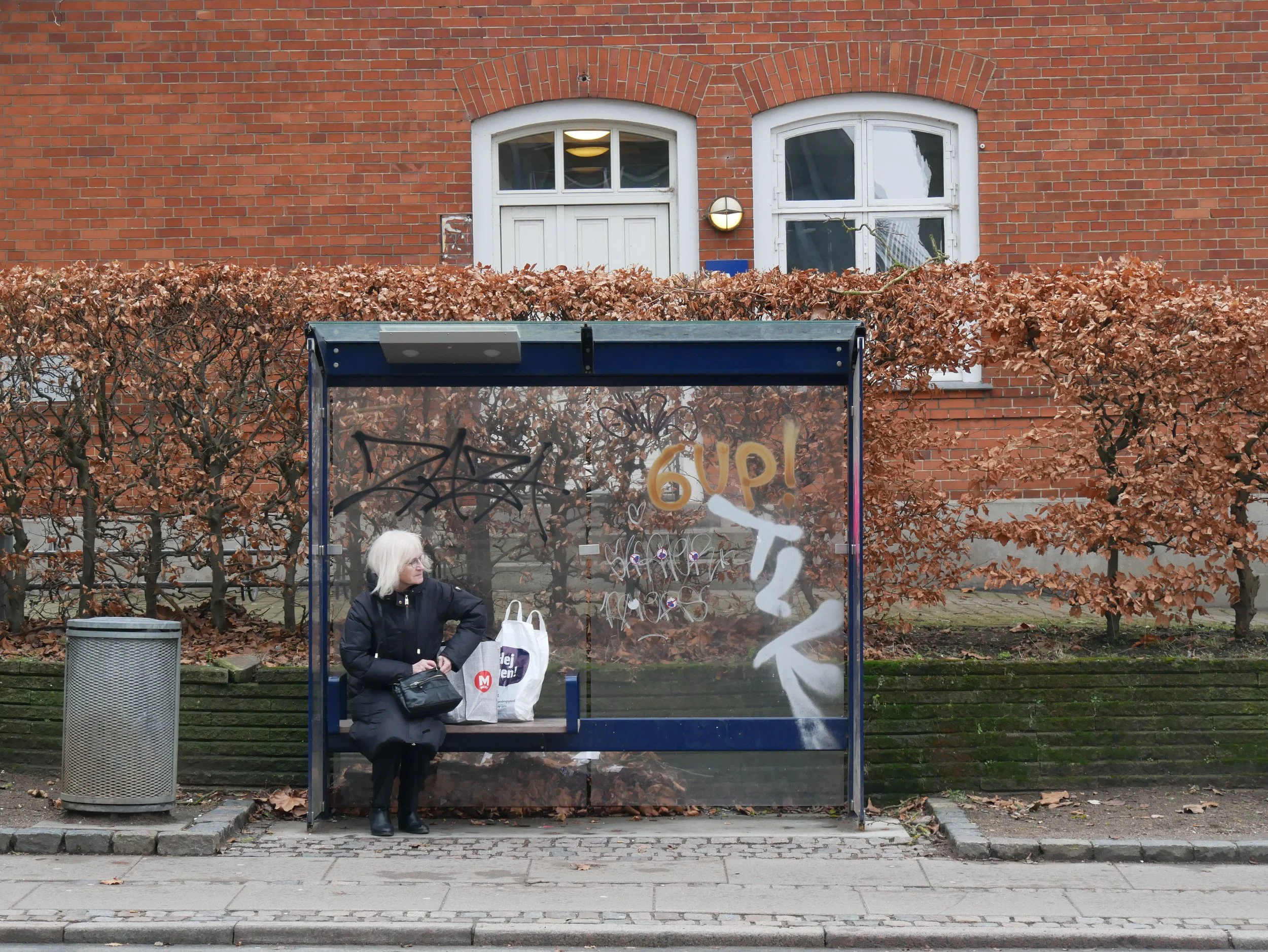 bus stop - 2025 - Digital photograph