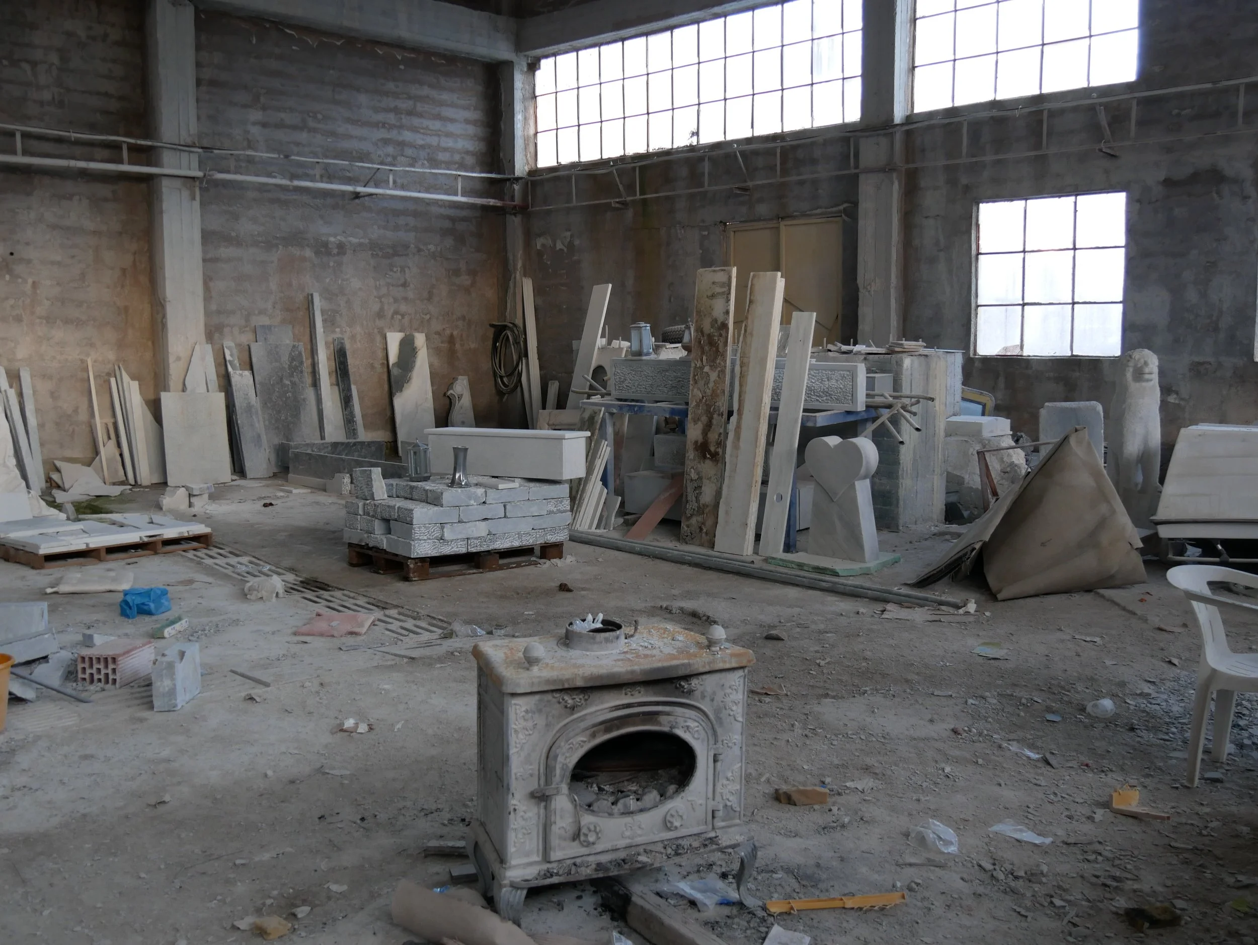 cast-iron stove - 2019 - Digital photograph