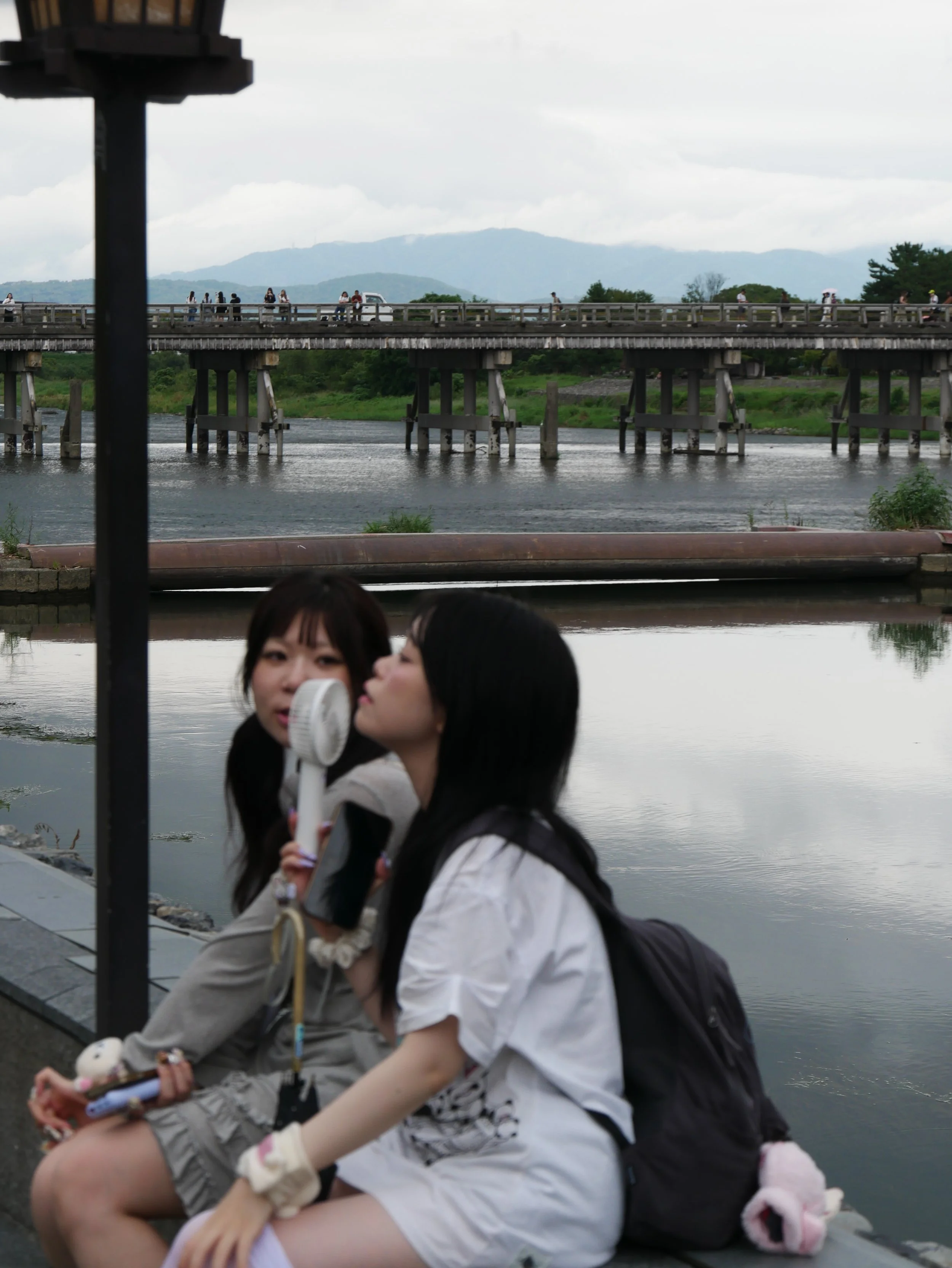 fan on the Katsura river - 2026 - Digital photograph