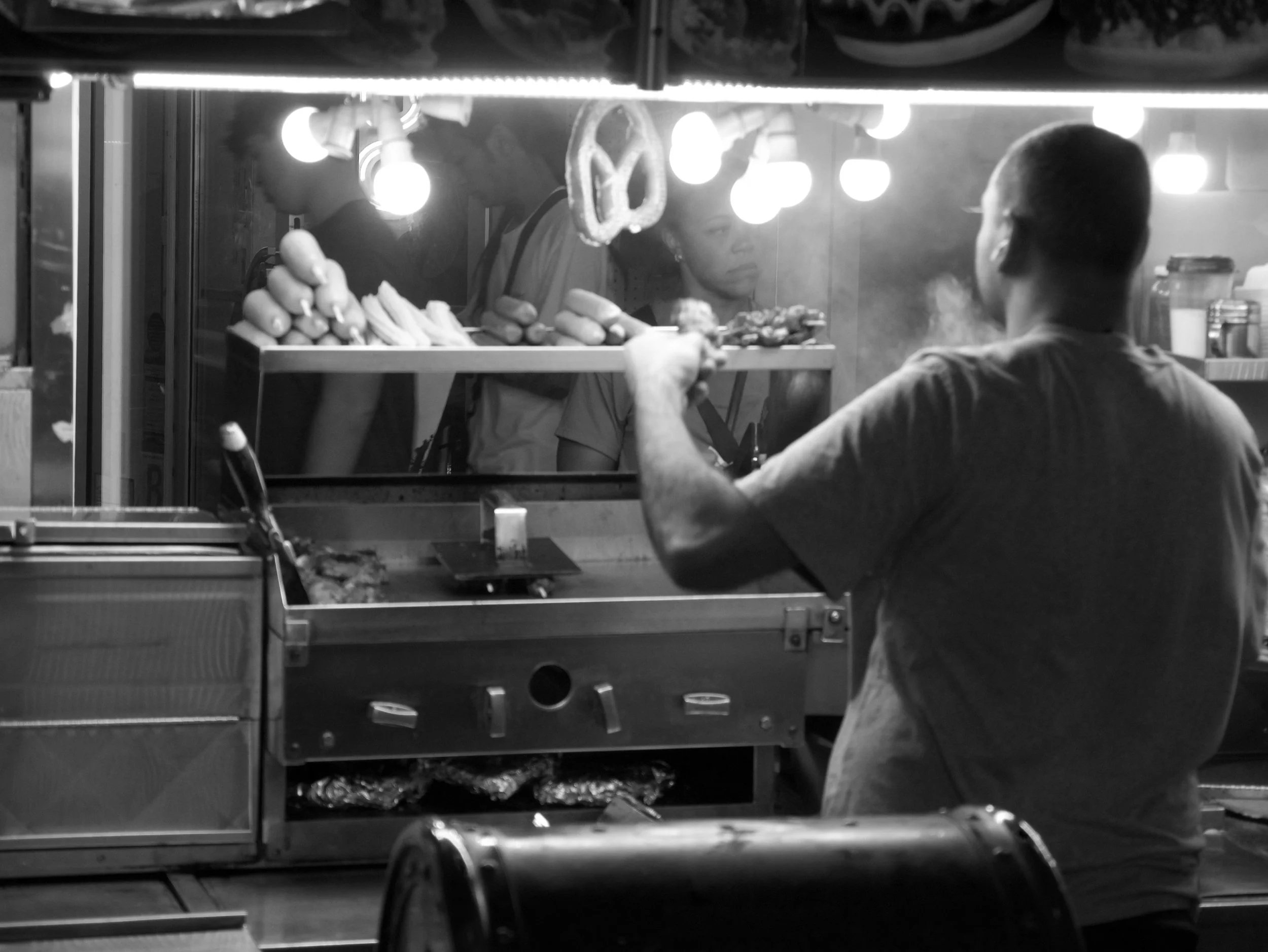 Hot dog stand - 2025 - Digital photograph