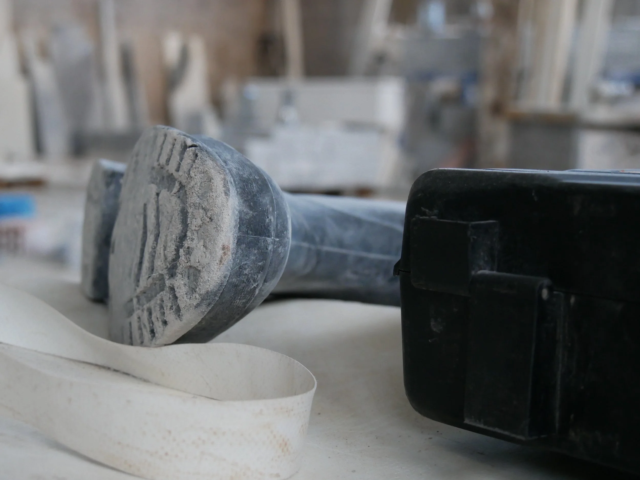 boot in the workshop - 2019 - Digital photograph