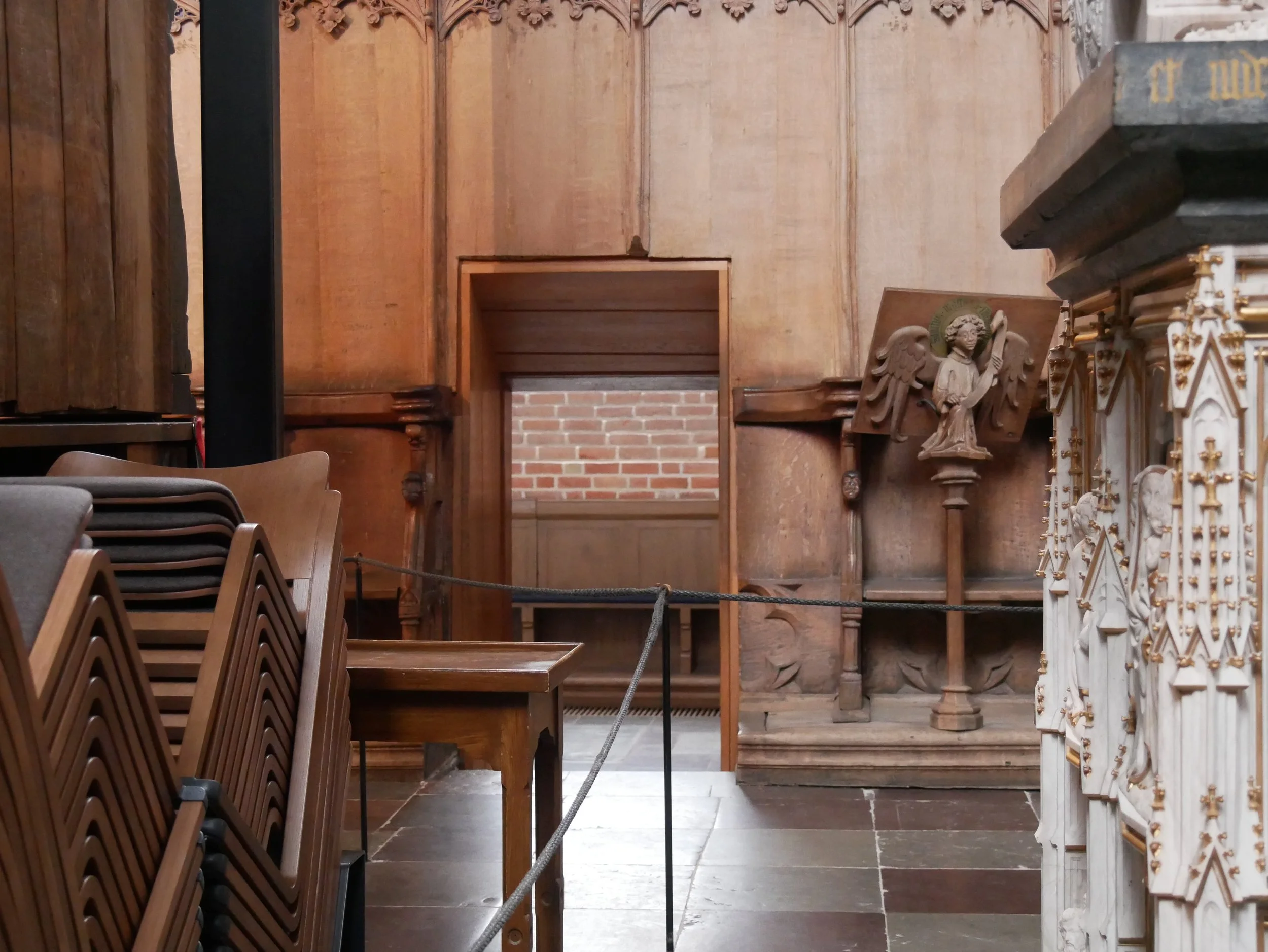 behind the altar - 2025 - Digital photograph