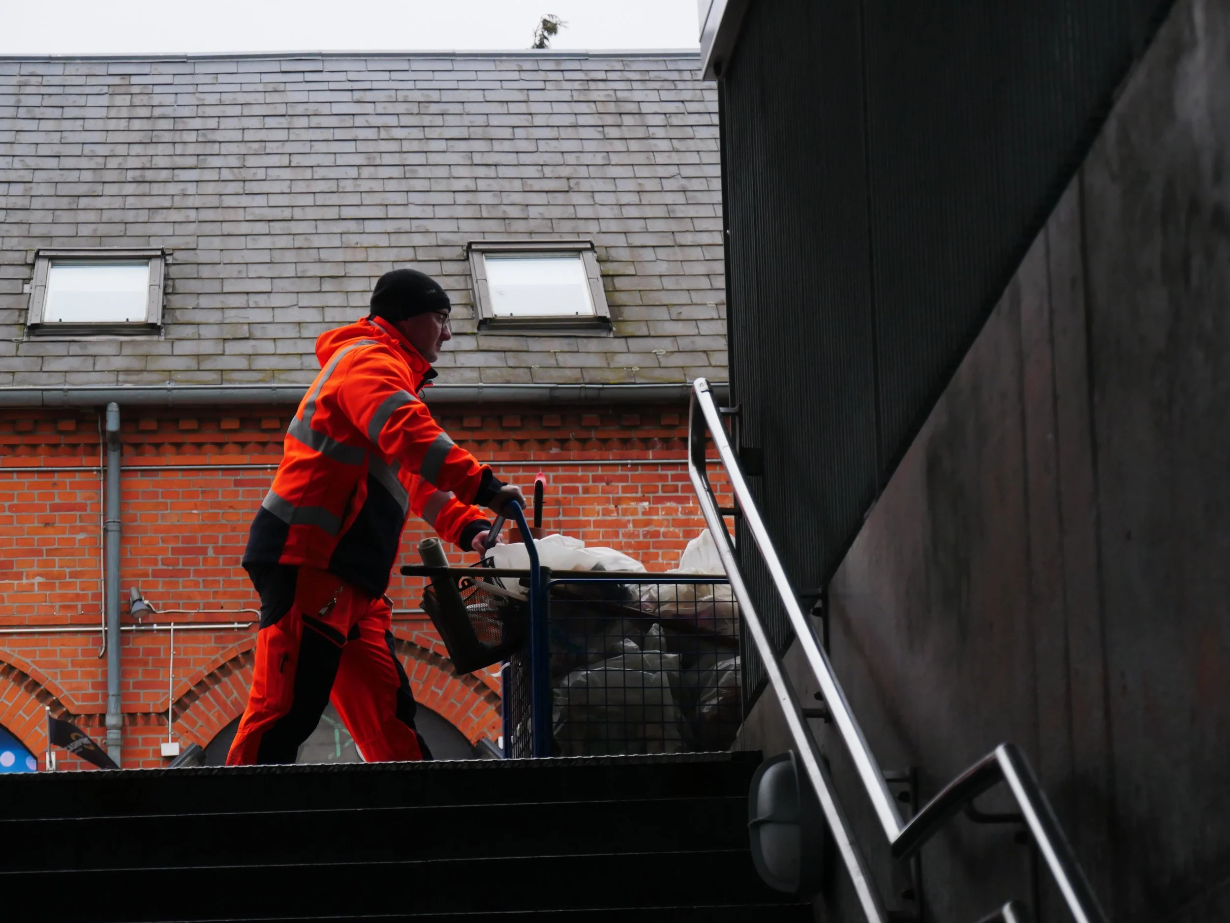 garbage collector - 2025 - Digital photograph