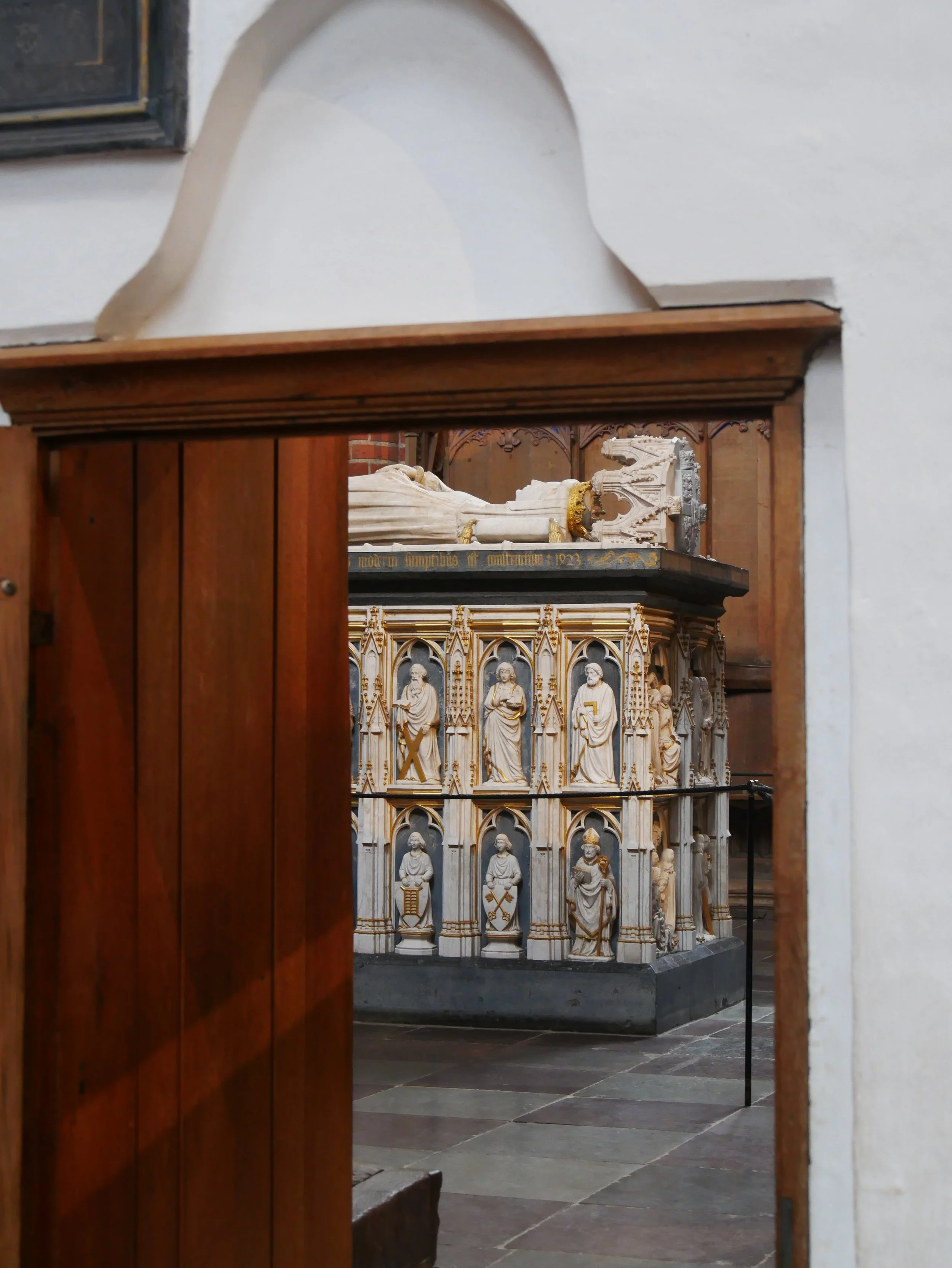 door to stone coffin - 2025 - Digital photograph