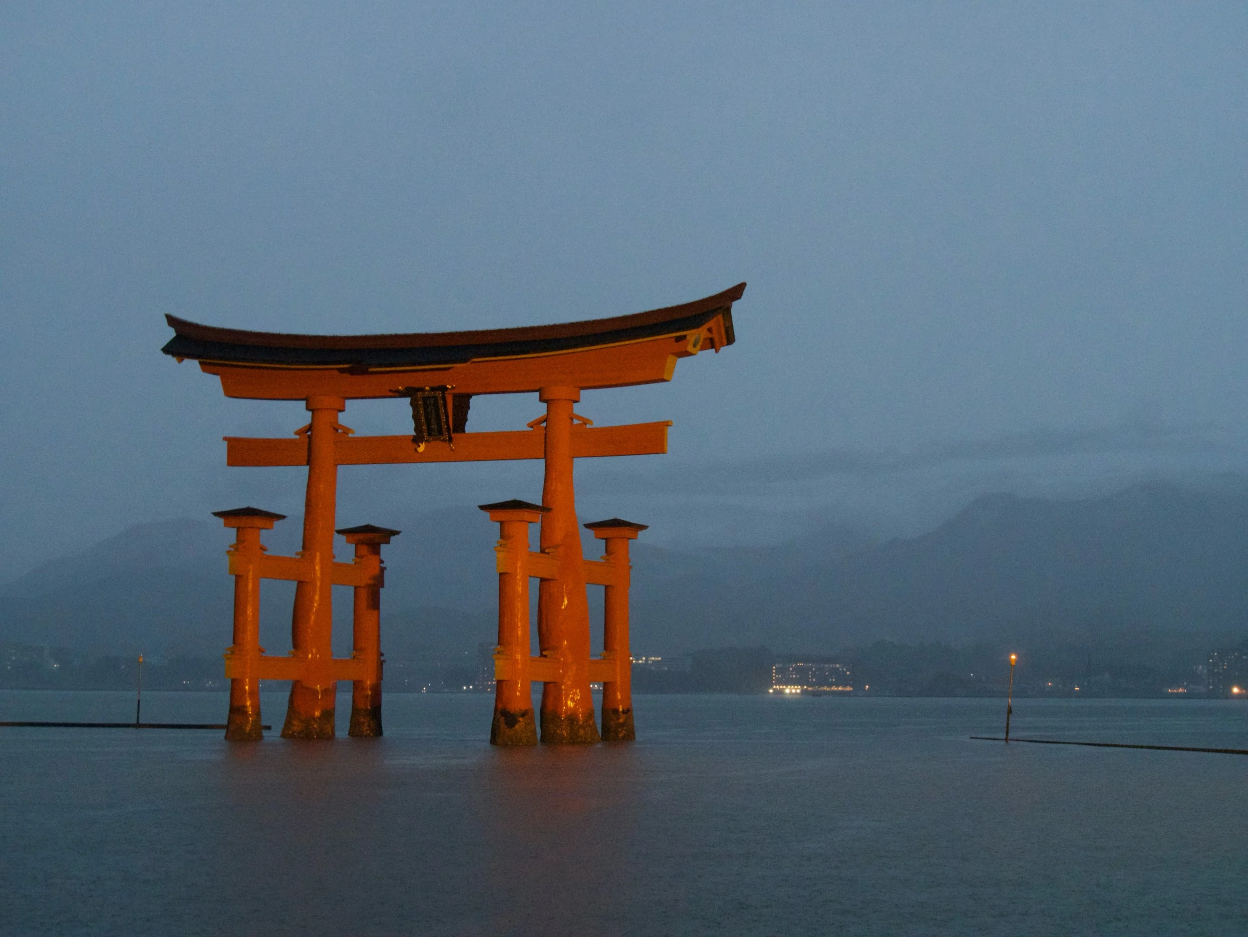 high tide in Miyajima - 2026 - Digital photograph