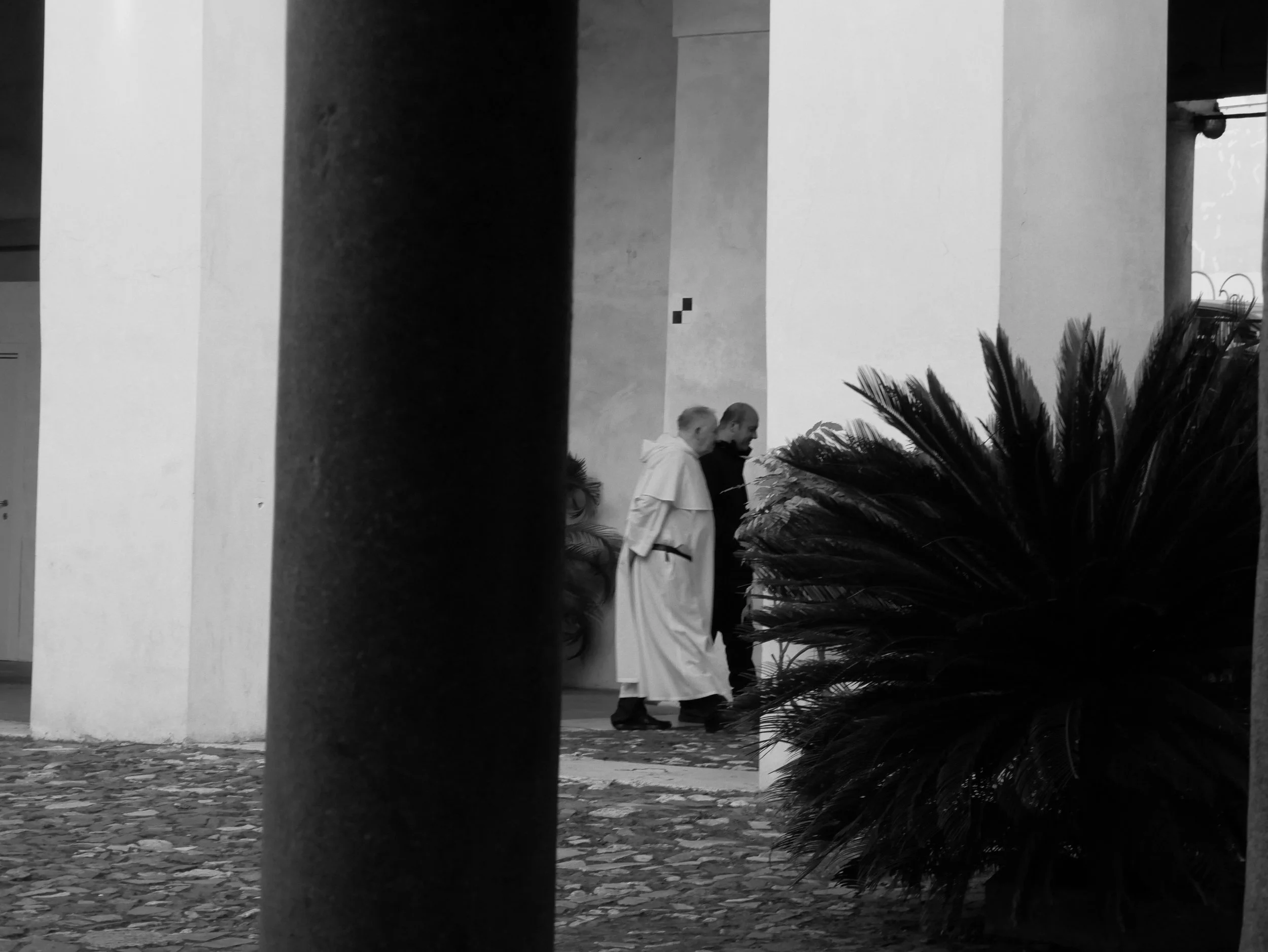 the priest and the watchman - 2025 - Digital photograph