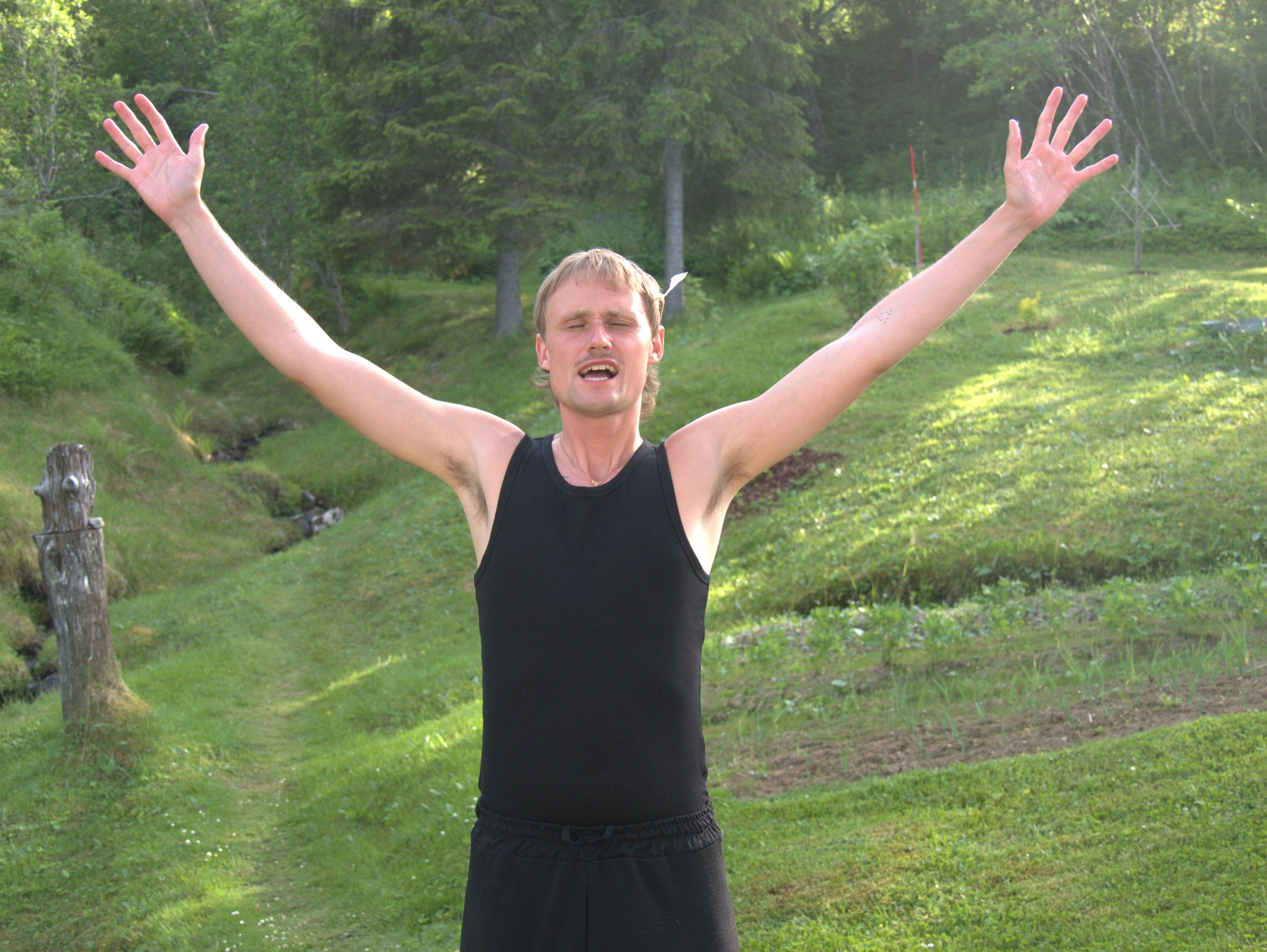 Joakim yawning - 2025 - Digital photograph