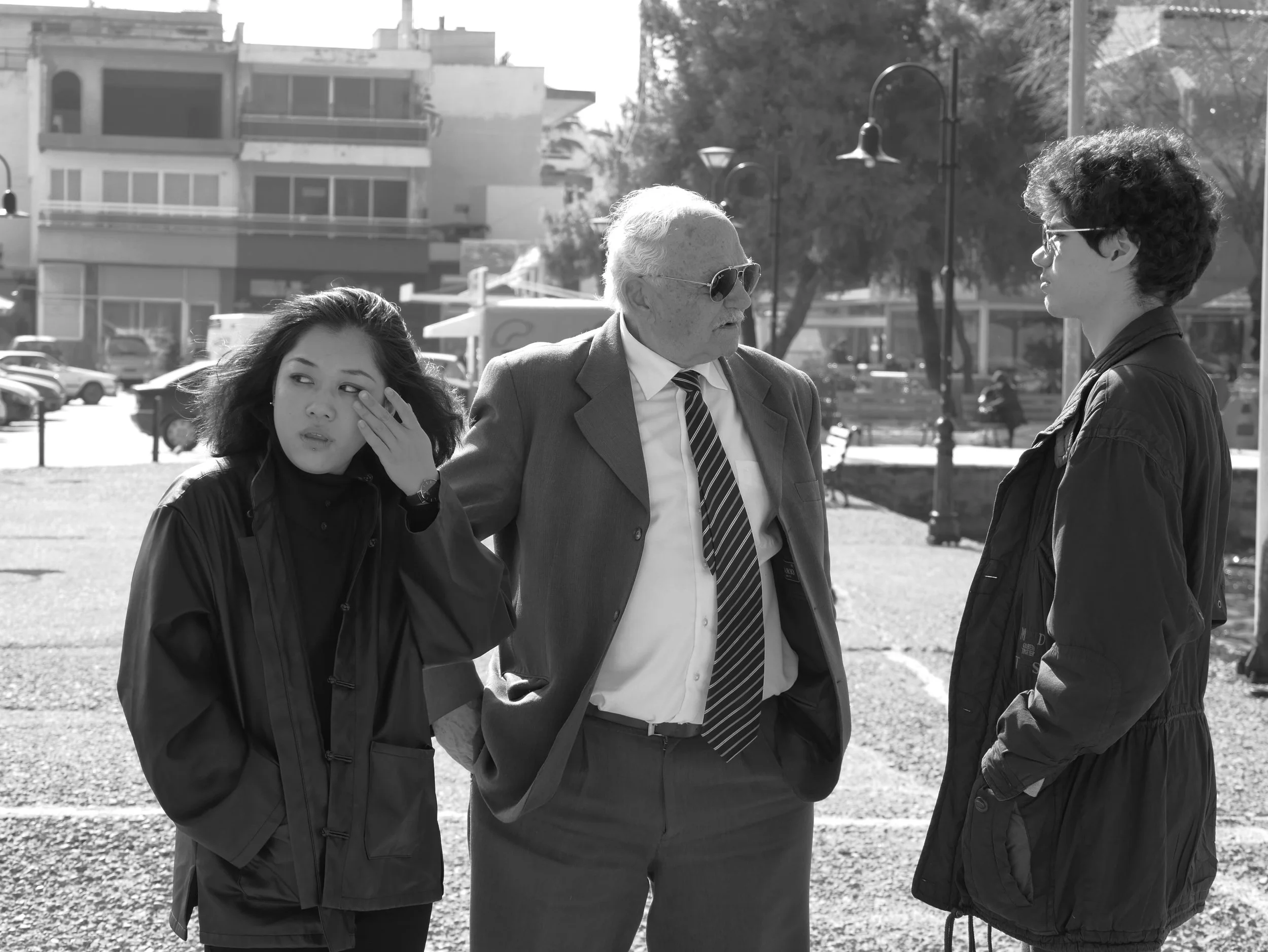 Papous with Lova and Thanasis - 2019 - Digital photograph